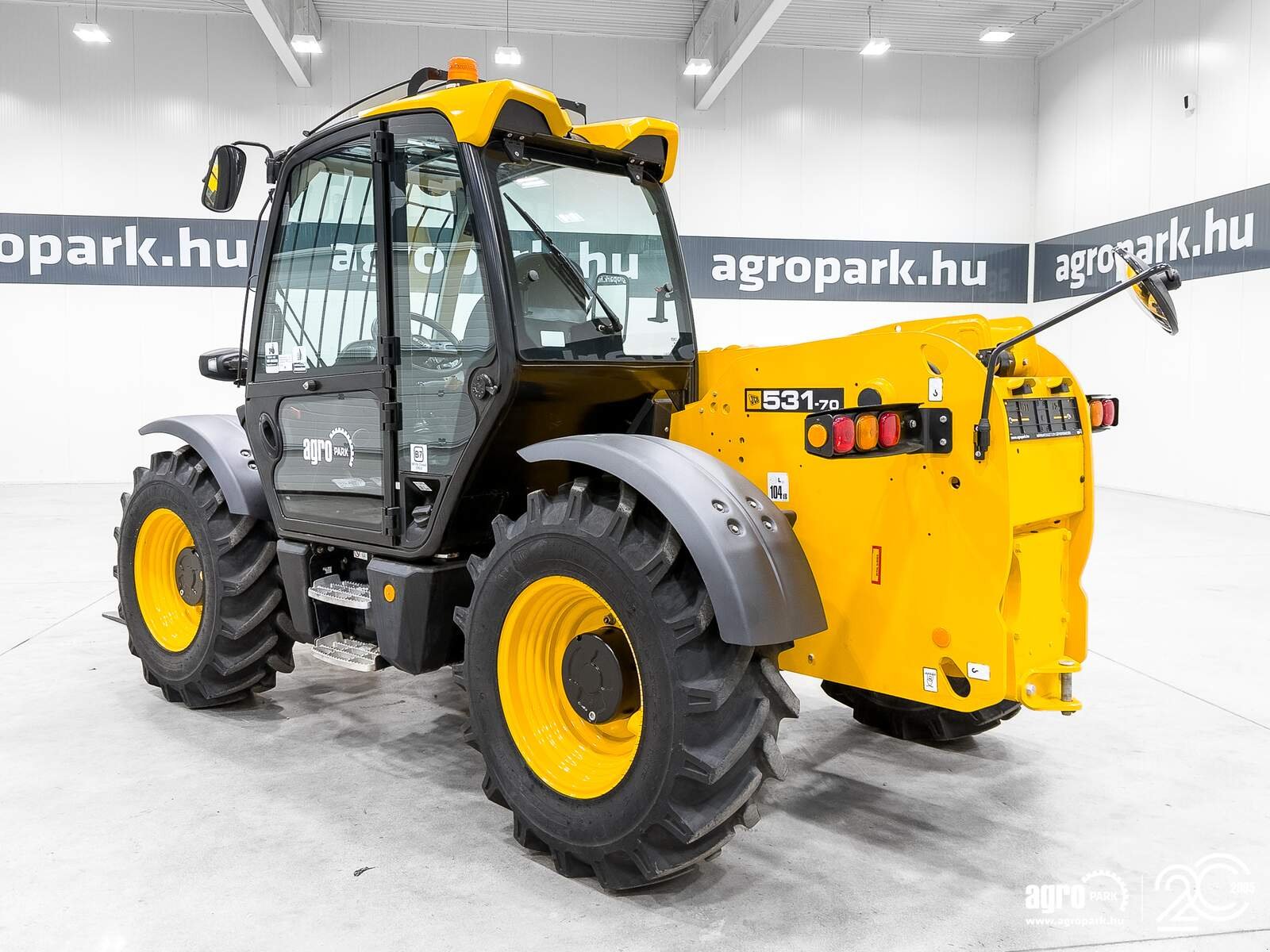 Teleskopstapler of the type JCB 531-70, Gebrauchtmaschine in Csengele (Picture 3)