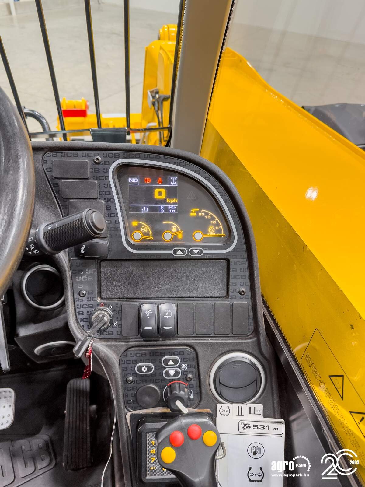 Teleskopstapler a típus JCB 531-70, Gebrauchtmaschine ekkor: Csengele (Kép 14)