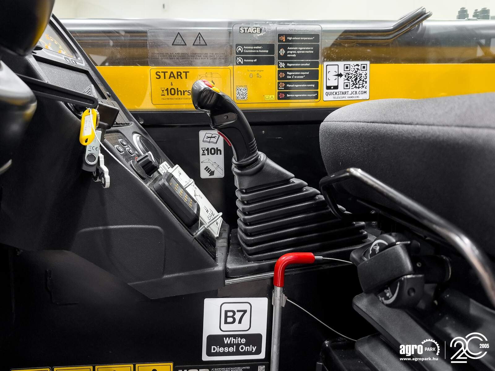 Teleskopstapler des Typs JCB 535-95, Gebrauchtmaschine in Csengele (Bild 13)