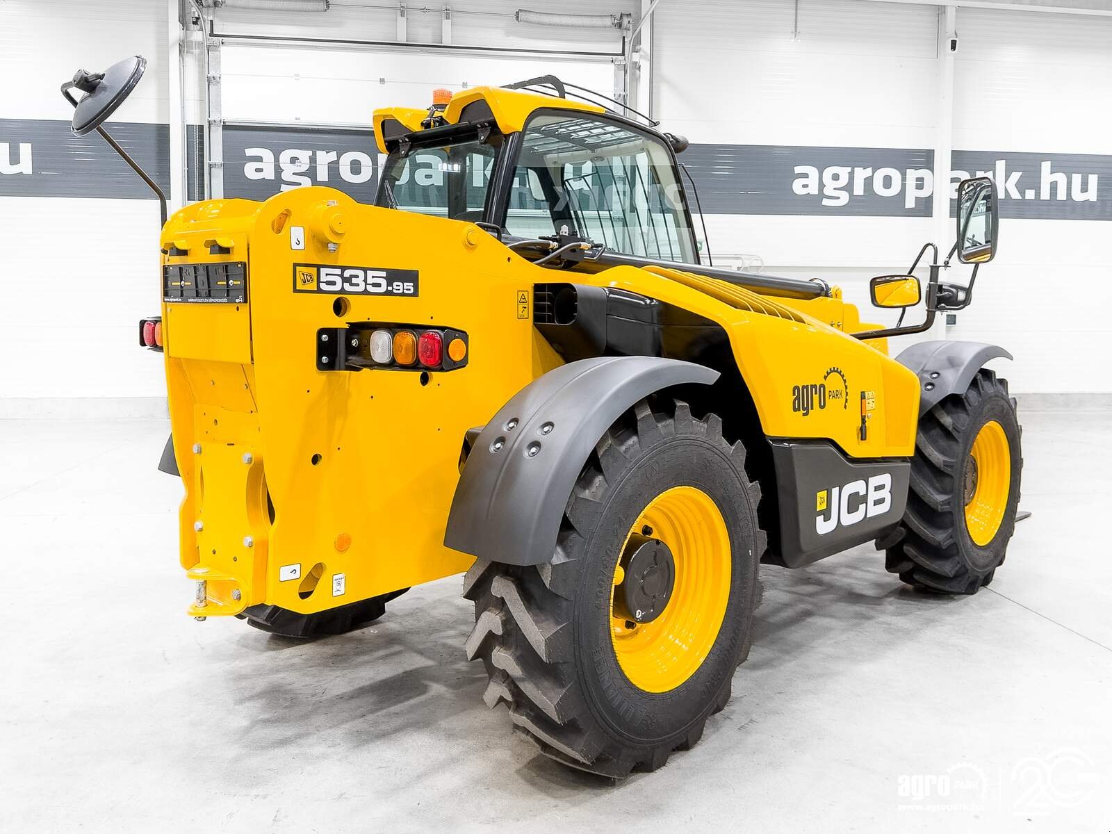 Teleskopstapler des Typs JCB 535-95, Gebrauchtmaschine in Csengele (Bild 3)