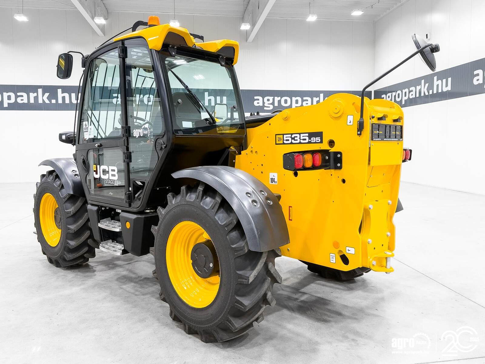 Teleskopstapler des Typs JCB 535-95, Gebrauchtmaschine in Csengele (Bild 4)