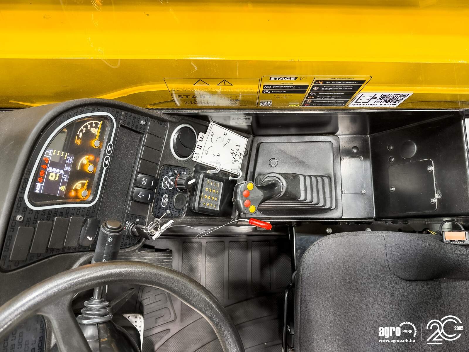 Teleskopstapler des Typs JCB 535-95, Gebrauchtmaschine in Csengele (Bild 9)