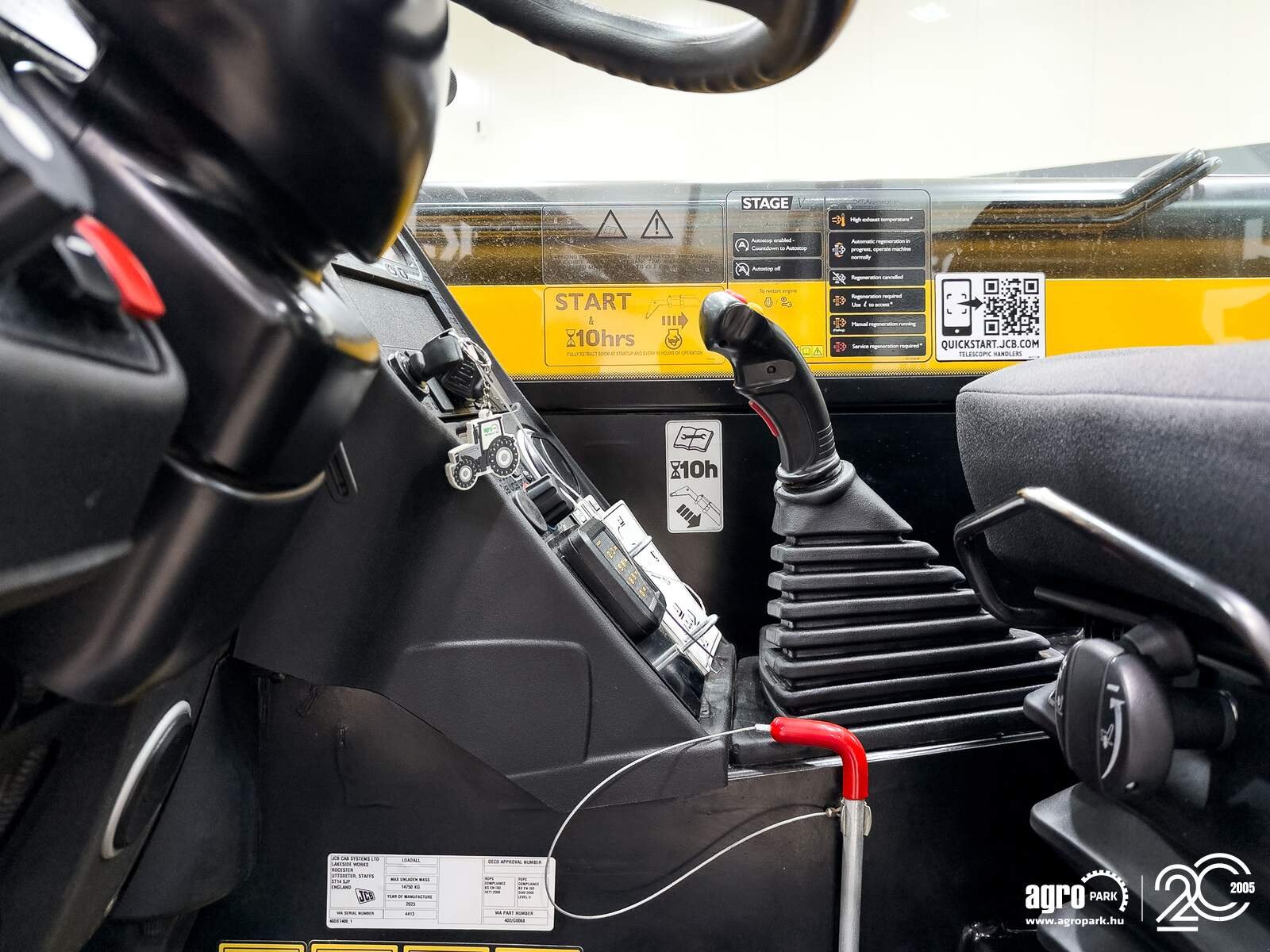 Teleskopstapler des Typs JCB 535-95, Gebrauchtmaschine in Csengele (Bild 11)