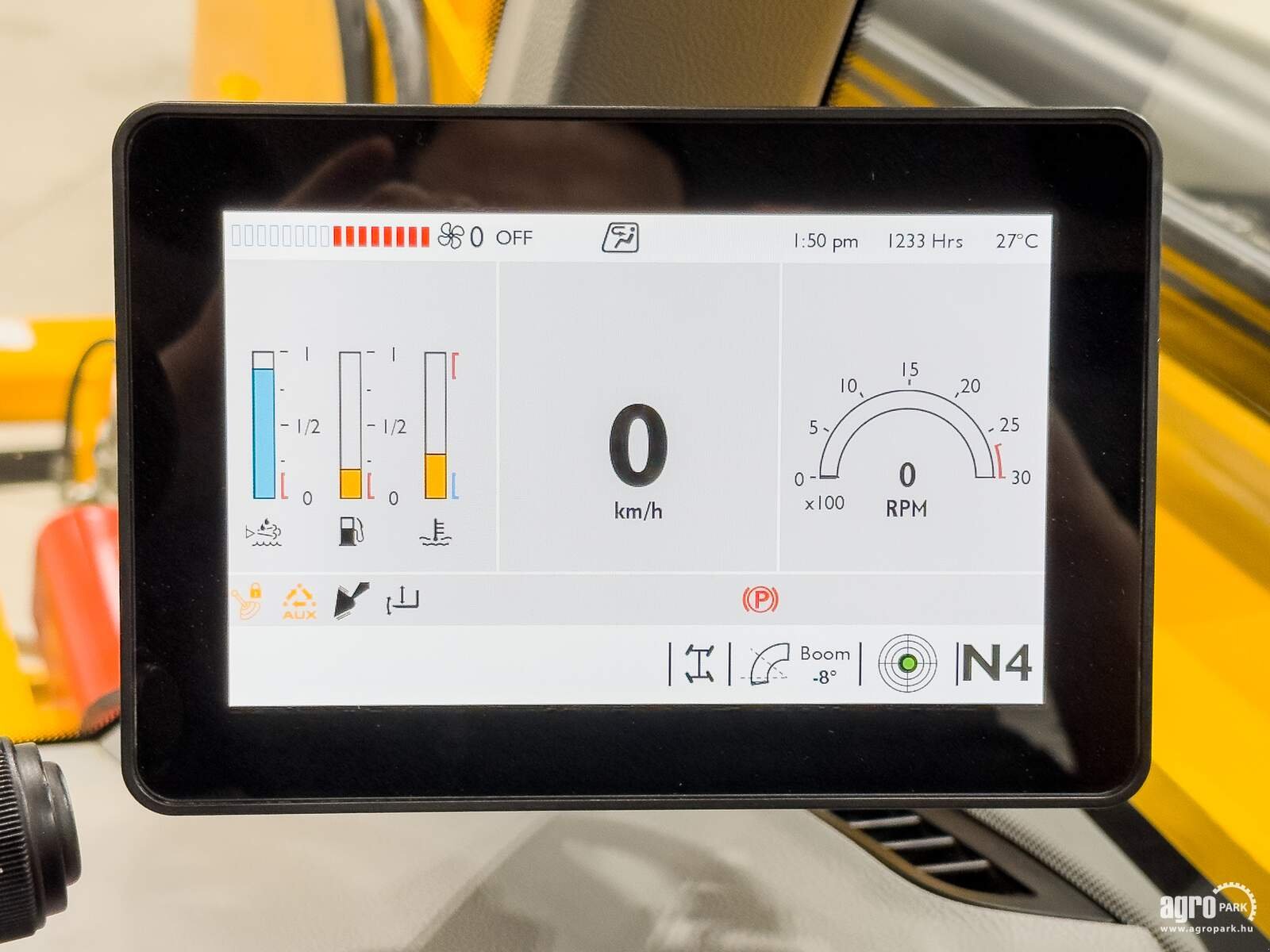 Teleskopstapler des Typs JCB 536-95 Agri Super PS6, Gebrauchtmaschine in Csengele (Bild 16)