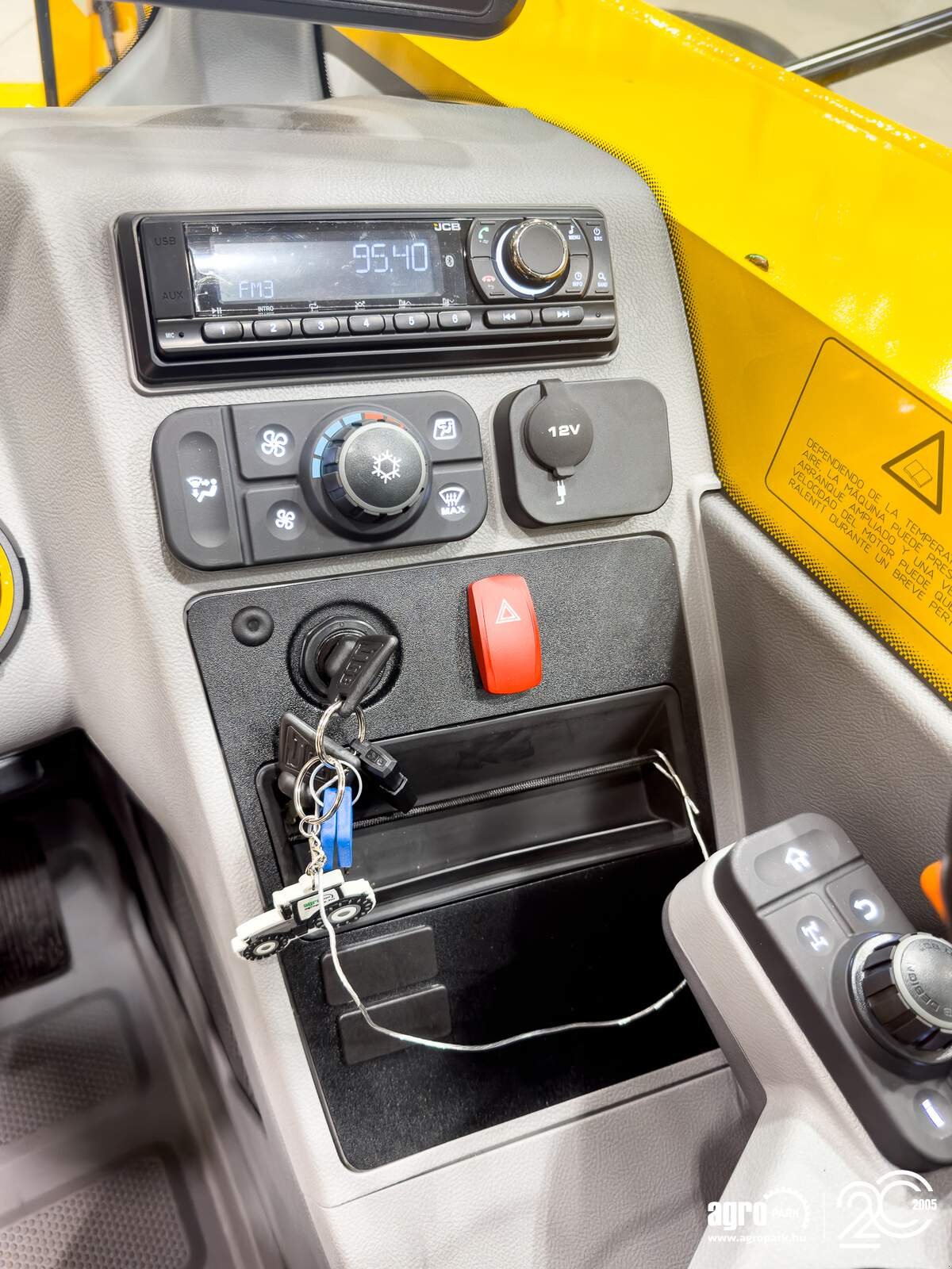 Teleskopstapler del tipo JCB 538-70 Agri Super PS6, Gebrauchtmaschine en Csengele (Imagen 19)