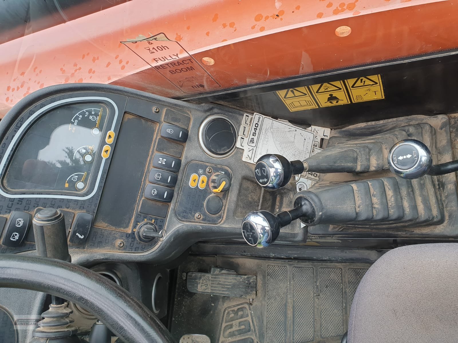 Teleskopstapler typu JCB 540-140, Gebrauchtmaschine v Deutsch - Goritz (Obrázek 17)