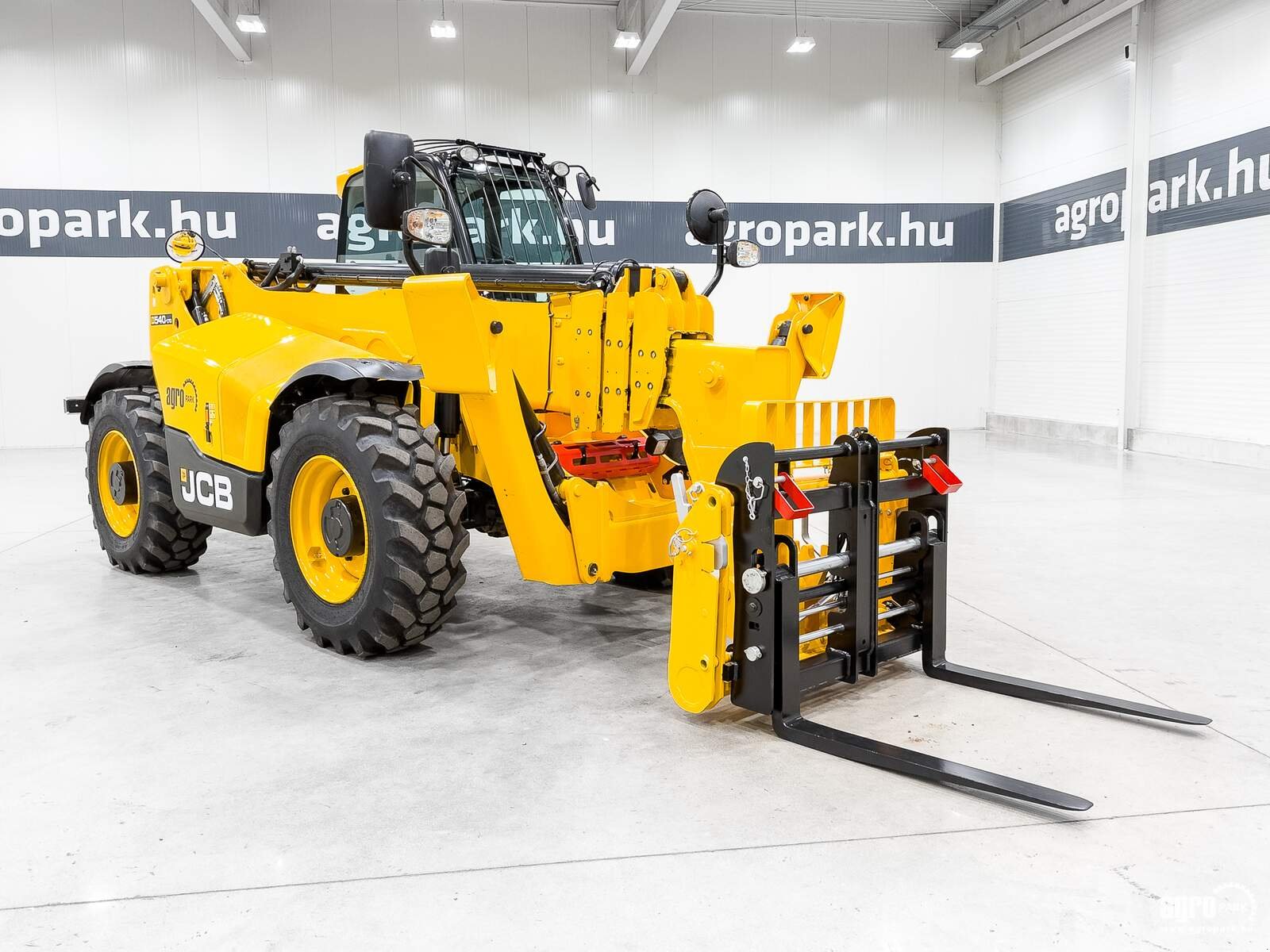 Teleskopstapler del tipo JCB 540-170 Sway 17 m lifting height, 4.000 kg capacity, Joystick, air conditioner, pallet forks, Sway, hydraulic fork positioner, Gebrauchtmaschine In Csengele (Immagine 2)