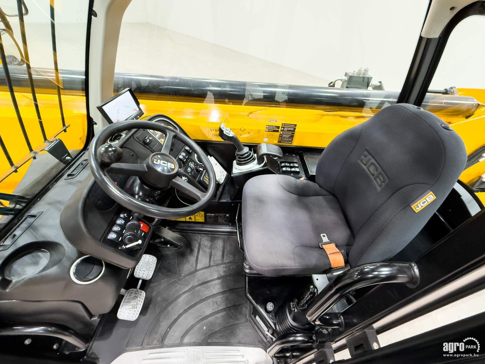 Teleskopstapler del tipo JCB 540-170 Sway 17 m lifting height, 4.000 kg capacity, Joystick, air conditioner, pallet forks, Sway, hydraulic fork positioner, Gebrauchtmaschine In Csengele (Immagine 8)