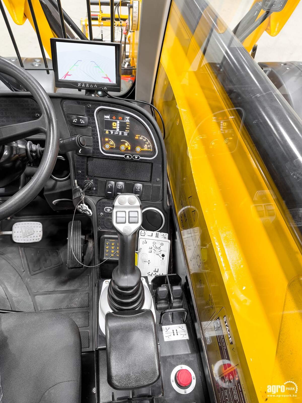 Teleskopstapler del tipo JCB 540-170 Sway 17 m lifting height, 4.000 kg capacity, Joystick, air conditioner, pallet forks, Sway, hydraulic fork positioner, Gebrauchtmaschine In Csengele (Immagine 15)