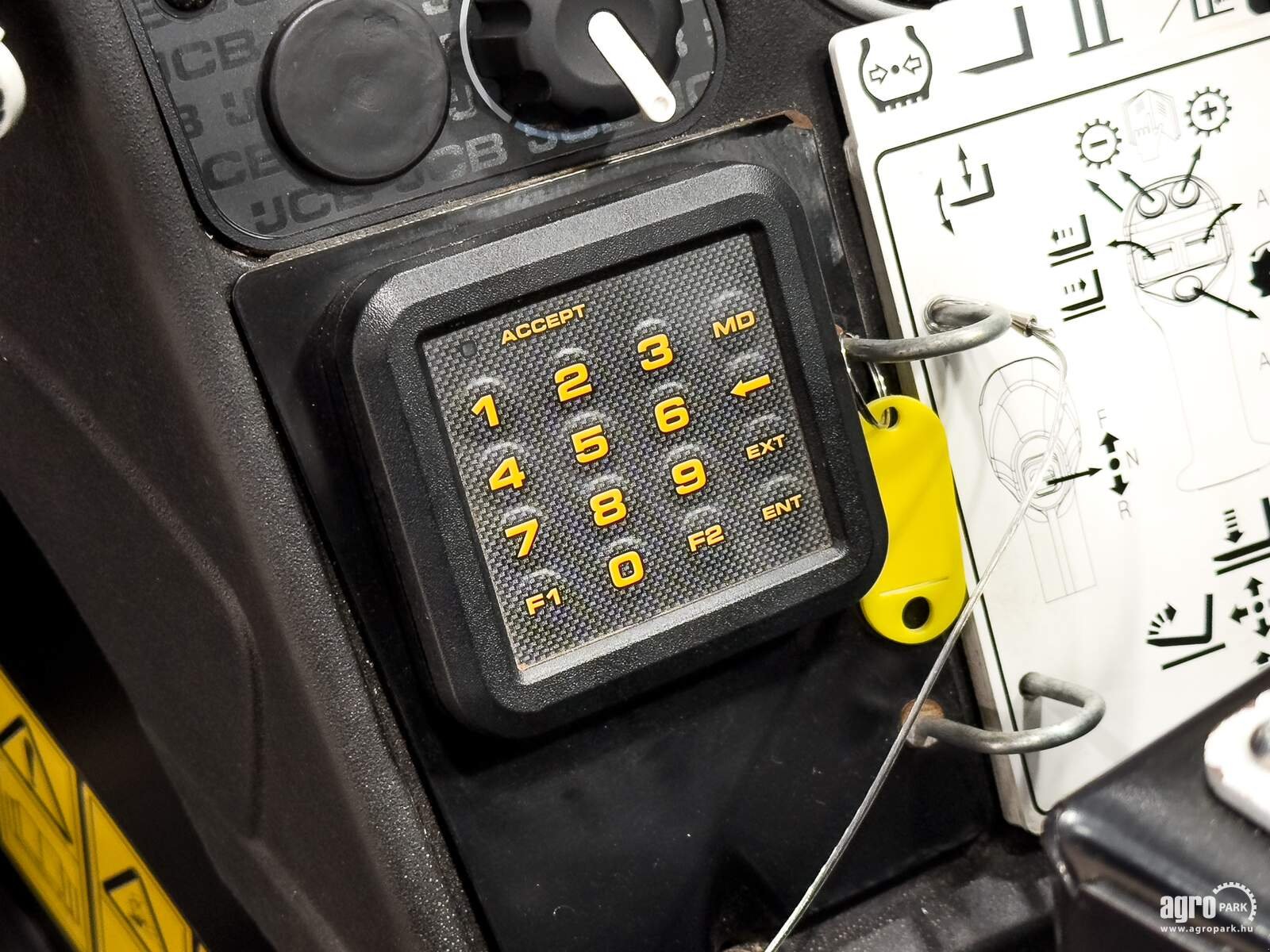 Teleskopstapler del tipo JCB 540-170 Sway 17 m lifting height, 4.000 kg capacity, Joystick, air conditioner, pallet forks, Sway, hydraulic fork positioner, Gebrauchtmaschine In Csengele (Immagine 20)