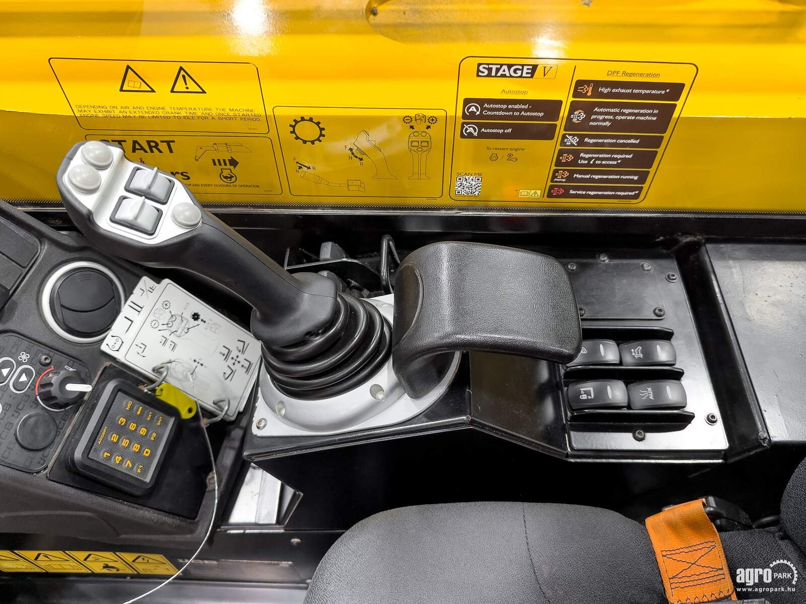 Teleskopstapler del tipo JCB 540-170 Sway 17 m lifting height, 4.000 kg capacity, Joystick, air conditioner, pallet forks, Sway, hydraulic fork positioner, Gebrauchtmaschine In Csengele (Immagine 21)