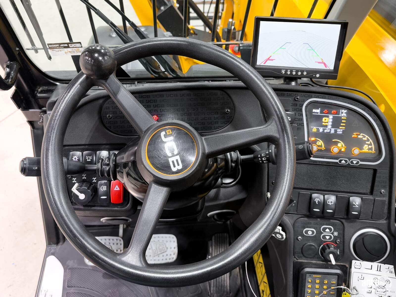 Teleskopstapler del tipo JCB 540-170 Sway 17 m lifting height, 4.000 kg capacity, Joystick, air conditioner, pallet forks, Sway, hydraulic fork positioner, Gebrauchtmaschine In Csengele (Immagine 24)