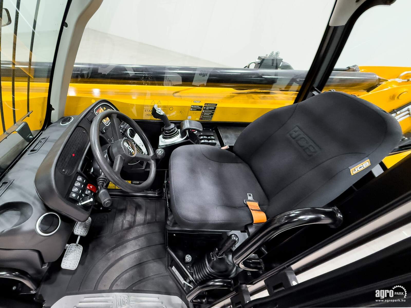 Teleskopstapler a típus JCB 540-170 Sway 17 m lifting height, 4.000 kg capacity, Joystick, air conditioner, pallet forks, Sway, hydraulic fork positioner, Gebrauchtmaschine ekkor: Csengele (Kép 8)