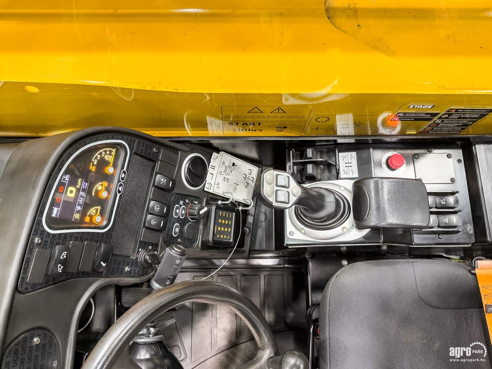 Teleskopstapler a típus JCB 540-170 Sway 17 m lifting height, 4.000 kg capacity, Joystick, air conditioner, pallet forks, Sway, hydraulic fork positioner, Gebrauchtmaschine ekkor: Csengele (Kép 9)