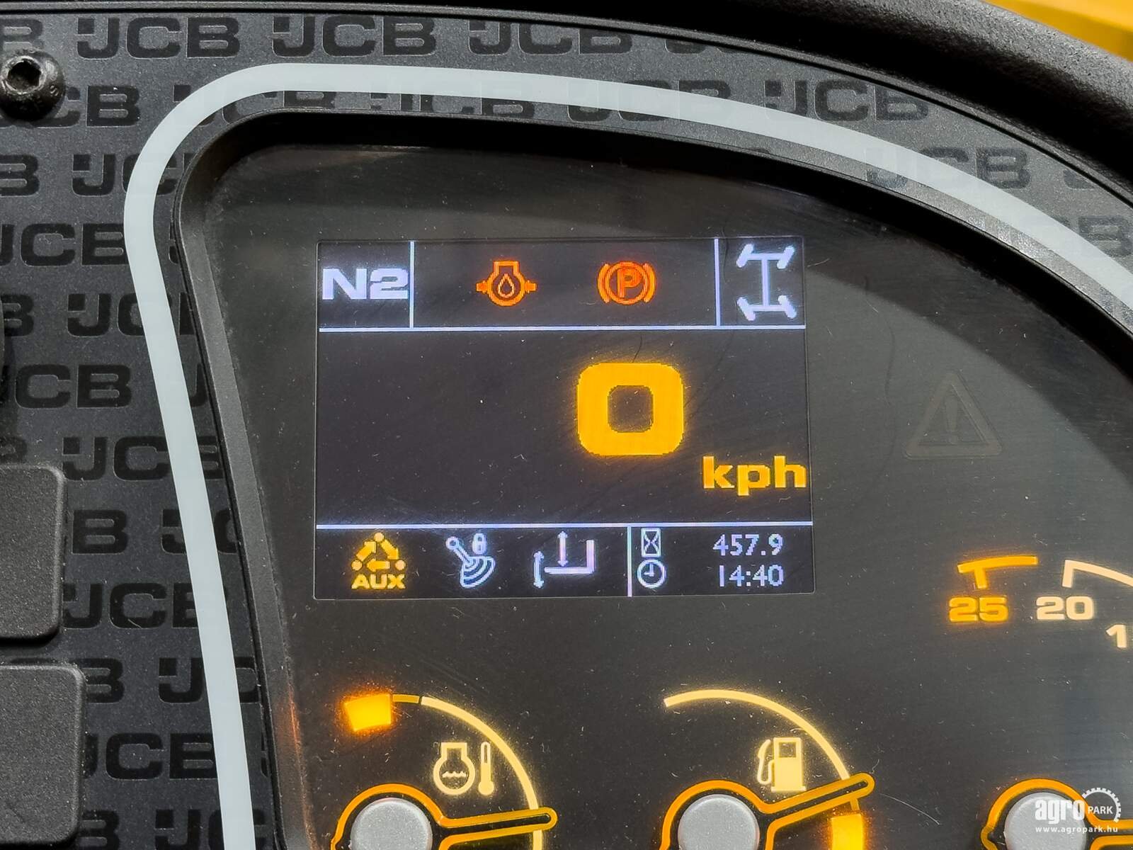 Teleskopstapler a típus JCB 540-170 Sway 17 m lifting height, 4.000 kg capacity, Joystick, air conditioner, pallet forks, Sway, hydraulic fork positioner, Gebrauchtmaschine ekkor: Csengele (Kép 10)