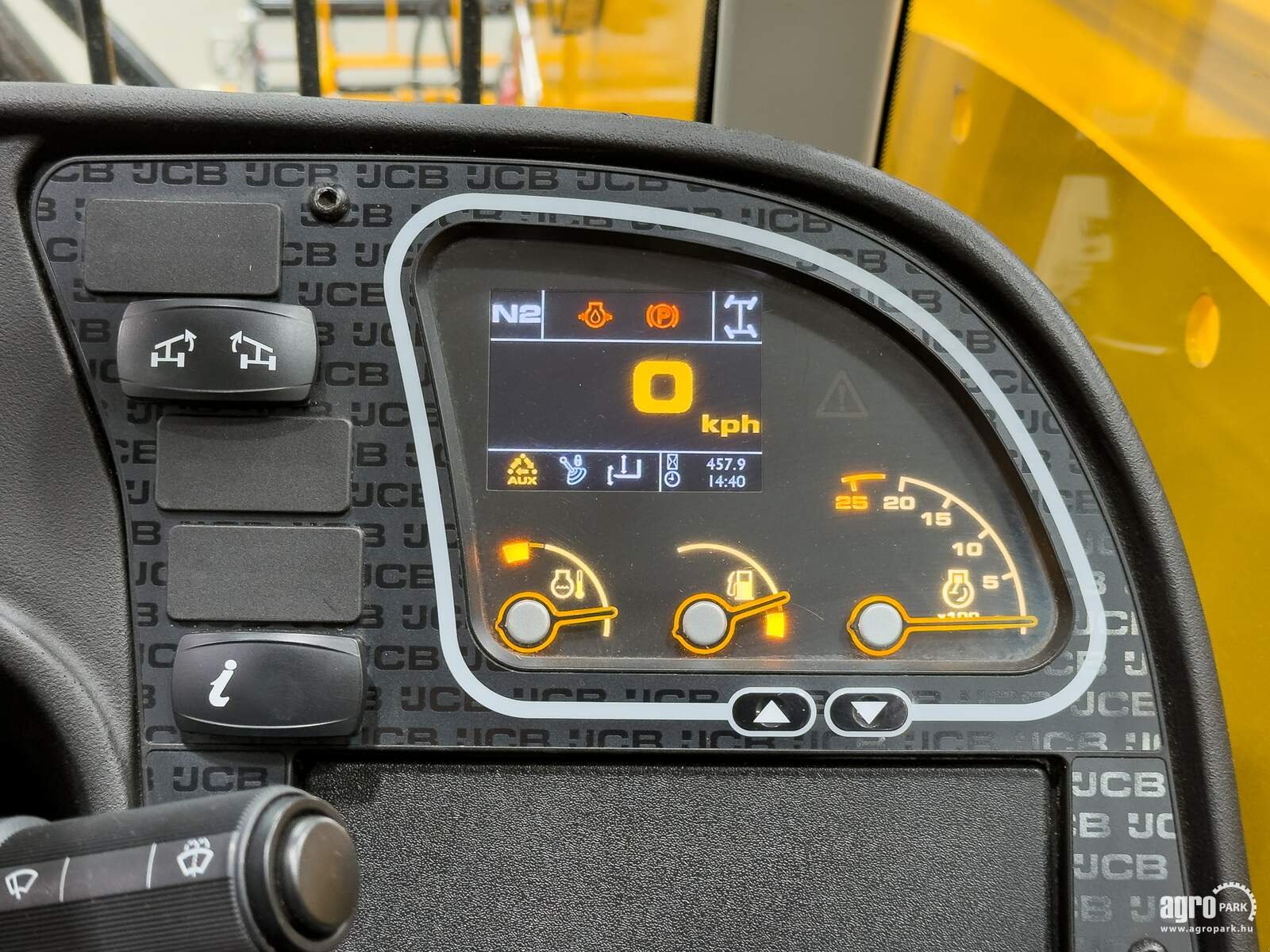 Teleskopstapler a típus JCB 540-170 Sway 17 m lifting height, 4.000 kg capacity, Joystick, air conditioner, pallet forks, Sway, hydraulic fork positioner, Gebrauchtmaschine ekkor: Csengele (Kép 16)