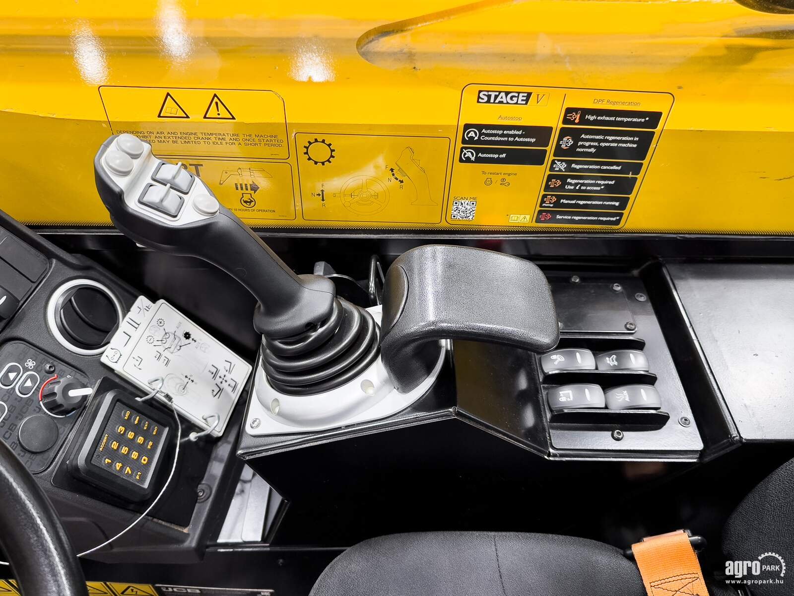 Teleskopstapler a típus JCB 540-170 Sway 17 m lifting height, 4.000 kg capacity, Joystick, air conditioner, pallet forks, Sway, hydraulic fork positioner, Gebrauchtmaschine ekkor: Csengele (Kép 20)