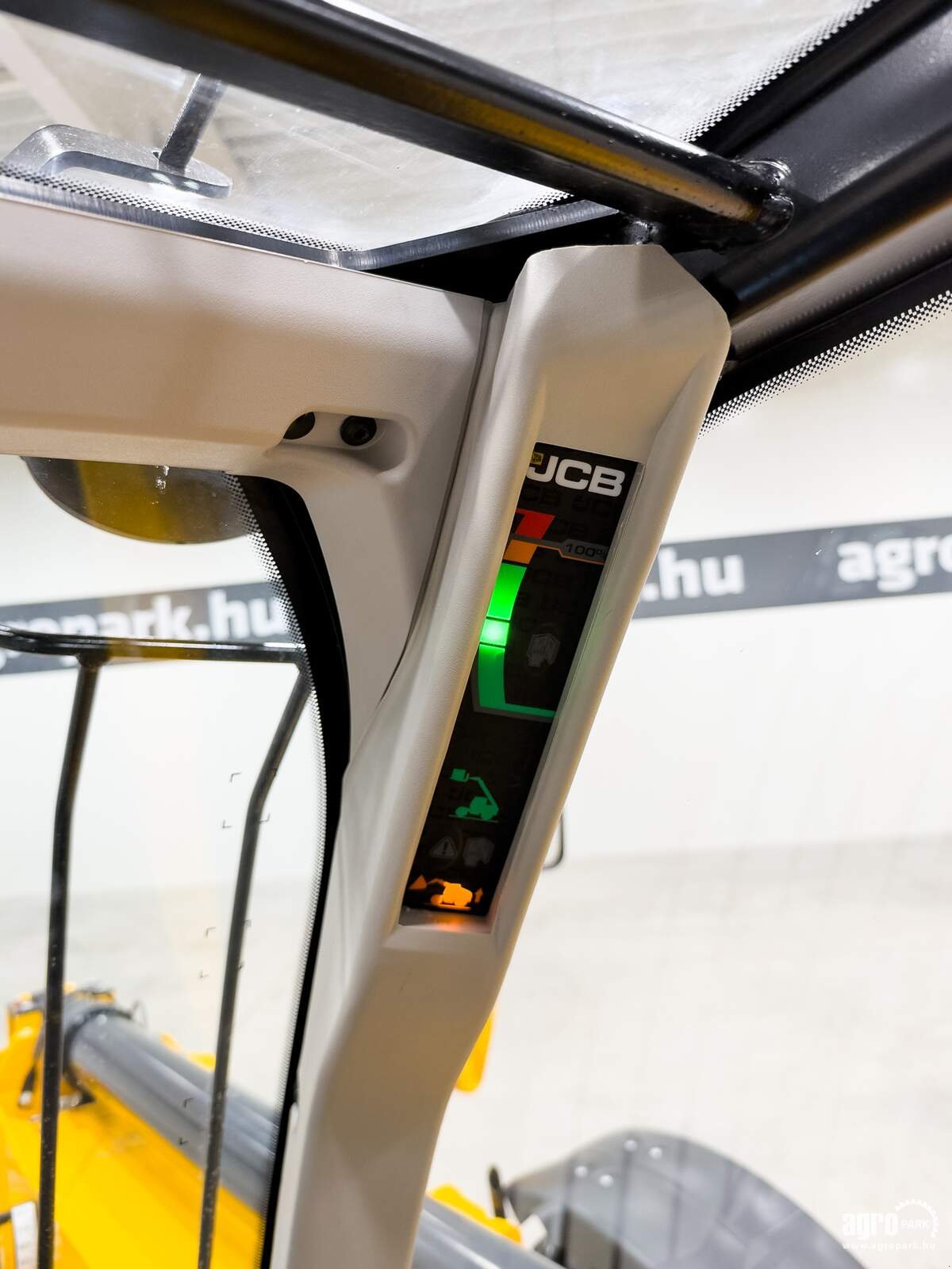 Teleskopstapler of the type JCB 540-170 Sway telehandler, Joystick, air con, hydraulic shifting of the pallet forks, Gebrauchtmaschine in Csengele (Picture 26)