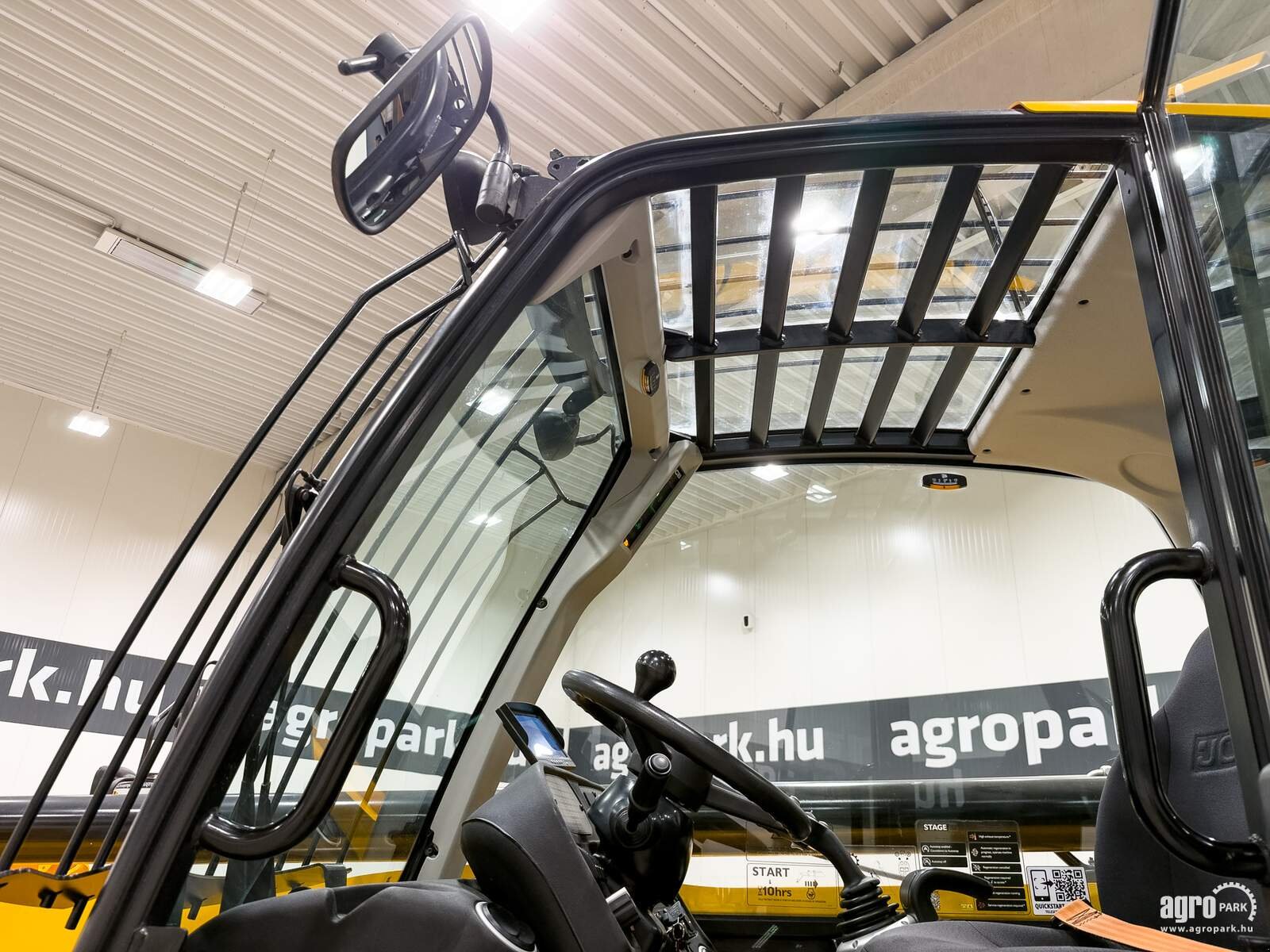 Teleskopstapler of the type JCB 540-170 Sway telehandler, Joystick, air con, hydraulic shifting of the pallet forks, Gebrauchtmaschine in Csengele (Picture 29)