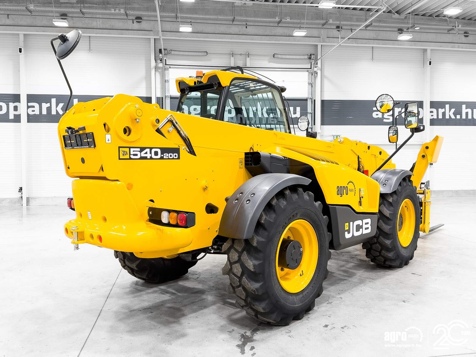 Teleskopstapler des Typs JCB 540-200 Sway 20 m lifting height, 4.000 kg capacity, Joystick, air conditioner, pallet forks, Sway, hydraulic fork positioner, Gebrauchtmaschine in Csengele (Bild 3)