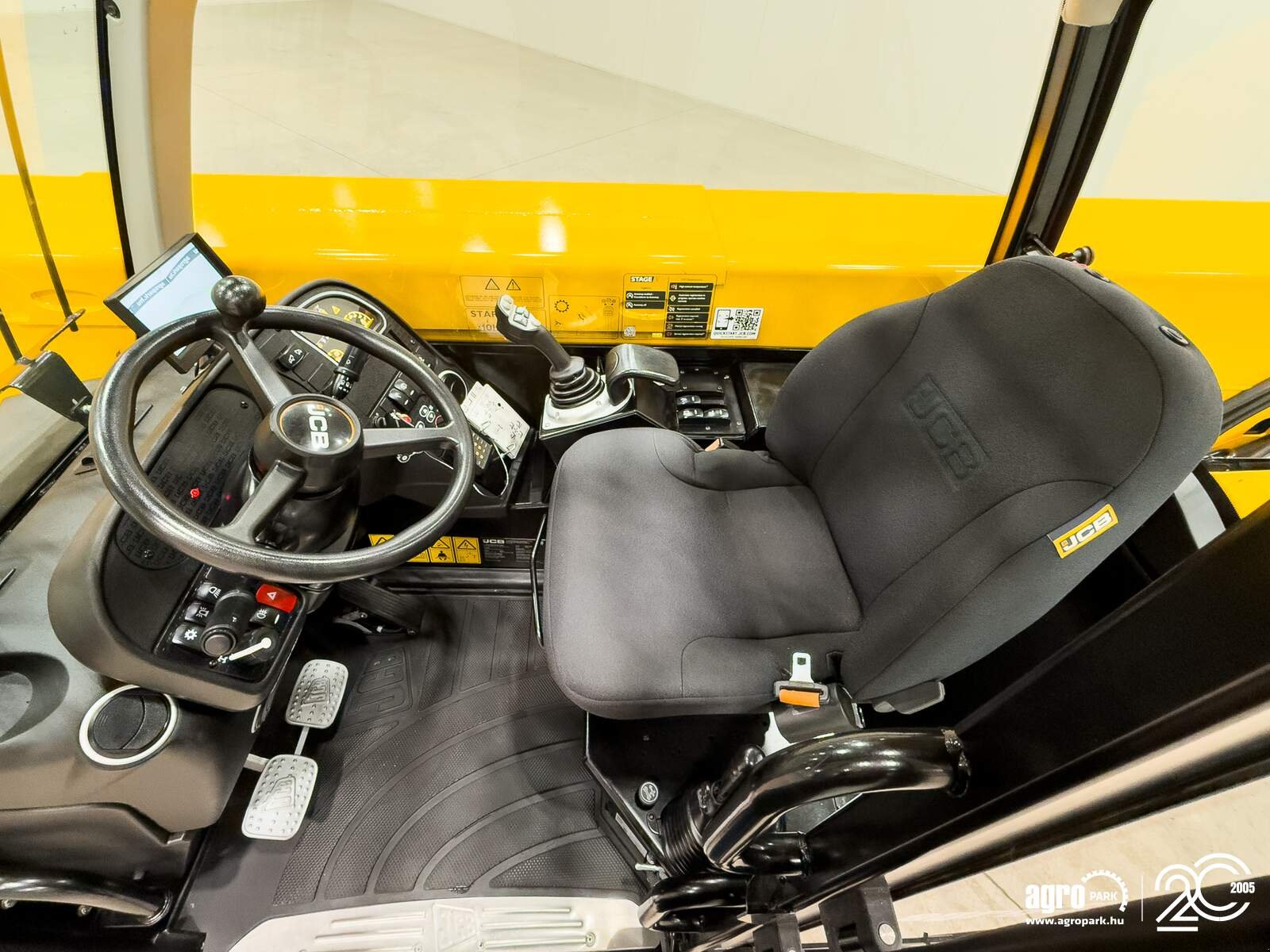 Teleskopstapler des Typs JCB 540-200 Sway 20 m lifting height, 4.000 kg capacity, Joystick, air conditioner, pallet forks, Sway, hydraulic fork positioner, Gebrauchtmaschine in Csengele (Bild 8)