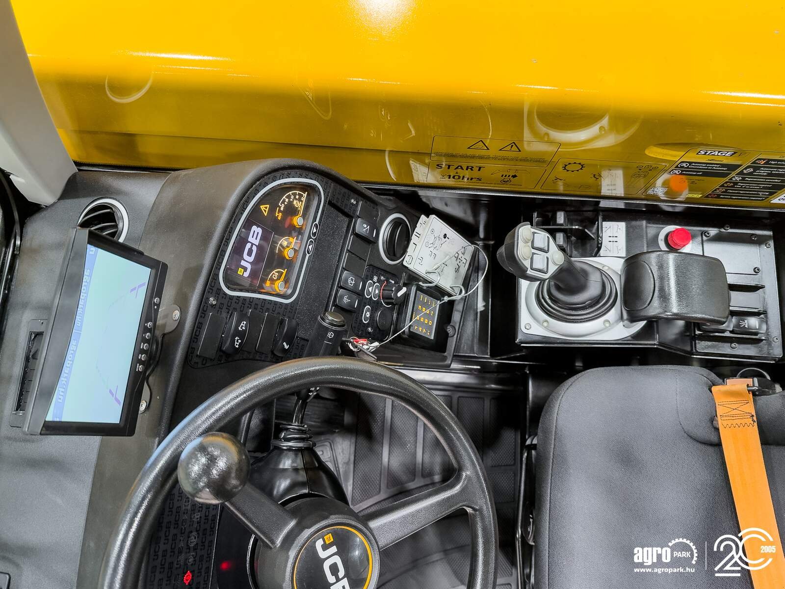 Teleskopstapler des Typs JCB 540-200 Sway 20 m lifting height, 4.000 kg capacity, Joystick, air conditioner, pallet forks, Sway, hydraulic fork positioner, Gebrauchtmaschine in Csengele (Bild 9)