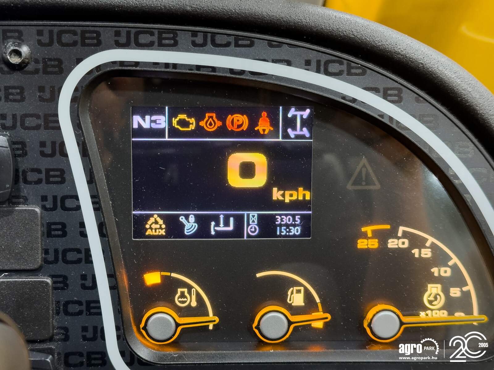 Teleskopstapler des Typs JCB 540-200 Sway 20 m lifting height, 4.000 kg capacity, Joystick, air conditioner, pallet forks, Sway, hydraulic fork positioner, Gebrauchtmaschine in Csengele (Bild 10)