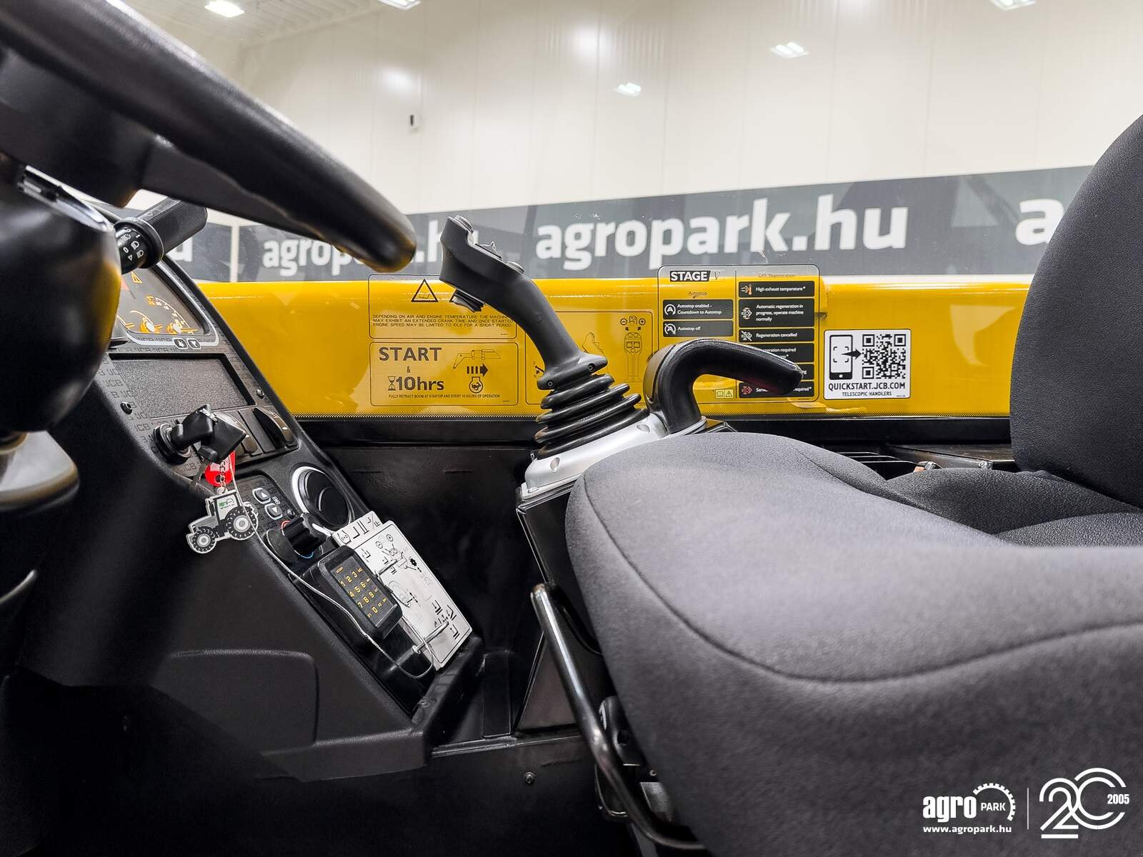 Teleskopstapler des Typs JCB 540-200 Sway 20 m lifting height, 4.000 kg capacity, Joystick, air conditioner, pallet forks, Sway, hydraulic fork positioner, Gebrauchtmaschine in Csengele (Bild 13)