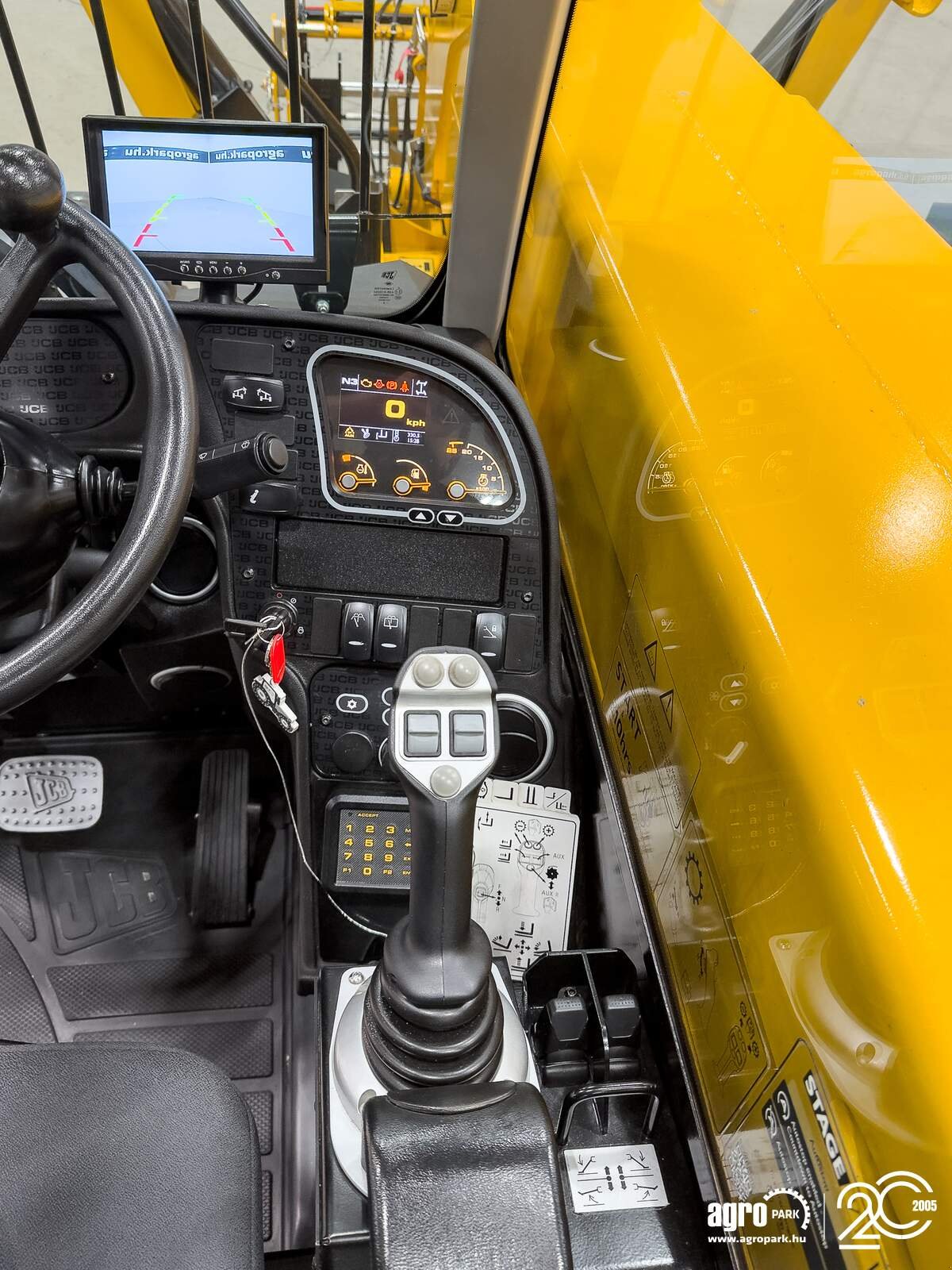 Teleskopstapler des Typs JCB 540-200 Sway 20 m lifting height, 4.000 kg capacity, Joystick, air conditioner, pallet forks, Sway, hydraulic fork positioner, Gebrauchtmaschine in Csengele (Bild 14)