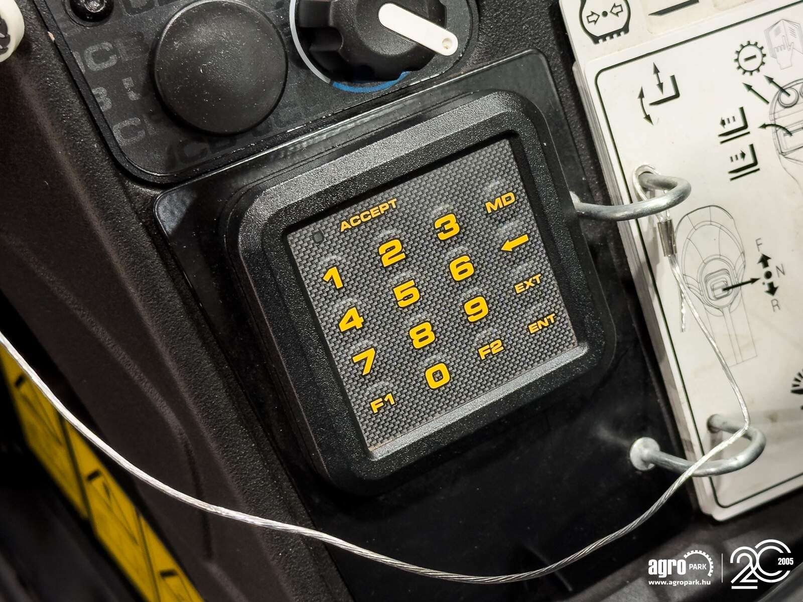 Teleskopstapler des Typs JCB 540-200 Sway 20 m lifting height, 4.000 kg capacity, Joystick, air conditioner, pallet forks, Sway, hydraulic fork positioner, Gebrauchtmaschine in Csengele (Bild 20)