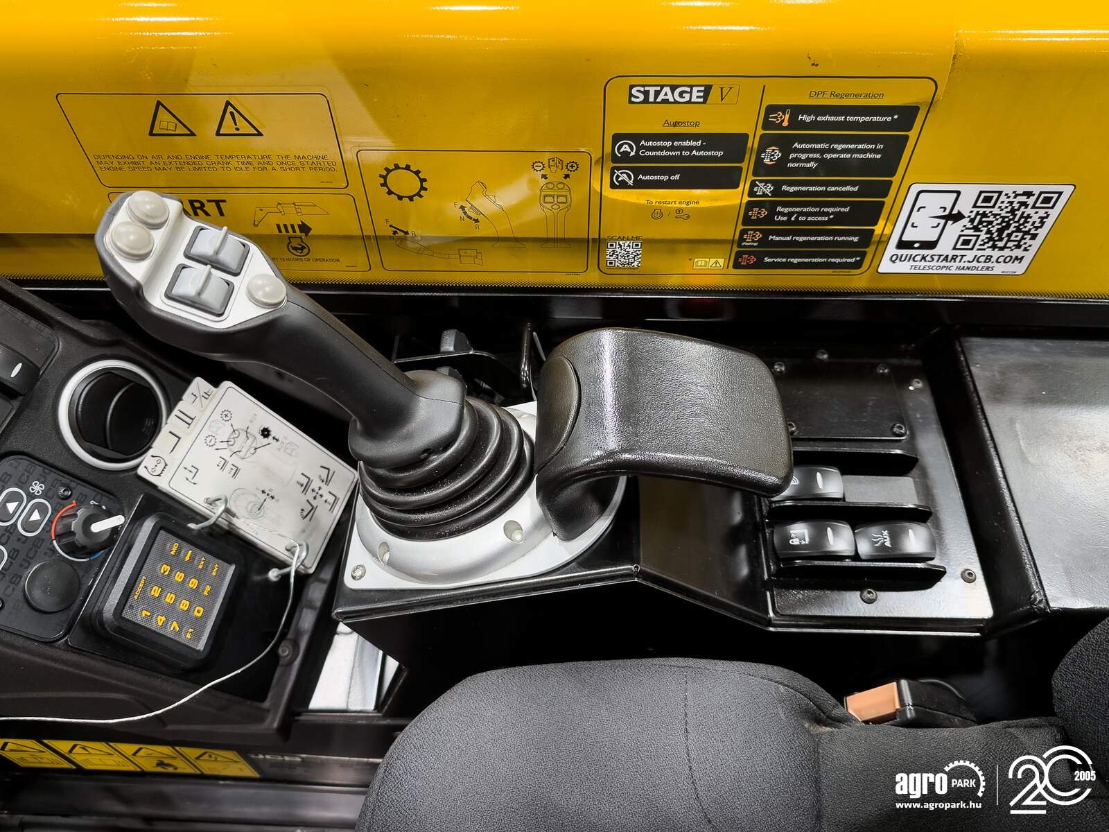 Teleskopstapler des Typs JCB 540-200 Sway 20 m lifting height, 4.000 kg capacity, Joystick, air conditioner, pallet forks, Sway, hydraulic fork positioner, Gebrauchtmaschine in Csengele (Bild 21)