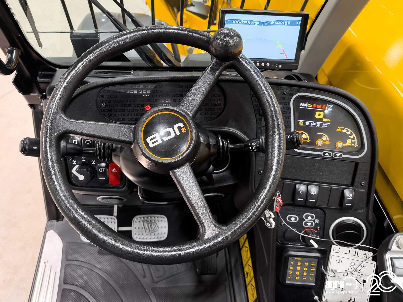 Teleskopstapler des Typs JCB 540-200 Sway 20 m lifting height, 4.000 kg capacity, Joystick, air conditioner, pallet forks, Sway, hydraulic fork positioner, Gebrauchtmaschine in Csengele (Bild 24)