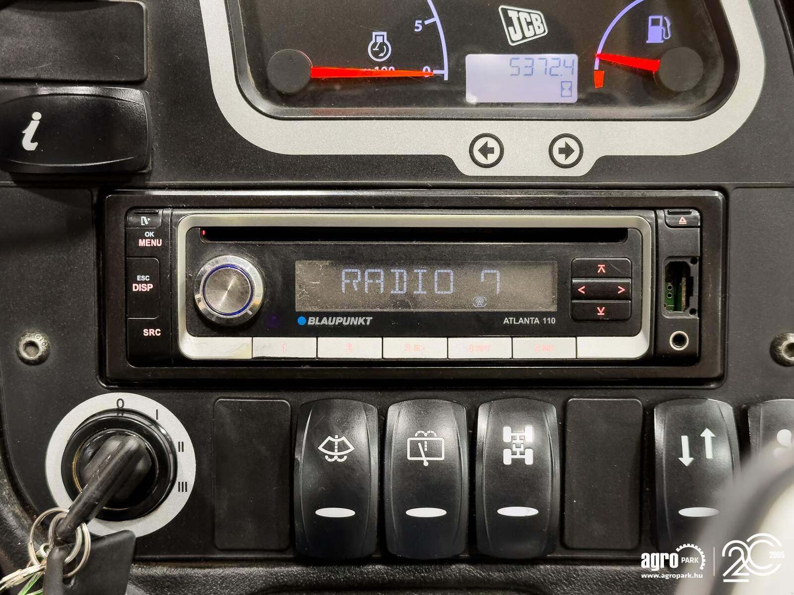 Teleskopstapler del tipo JCB 550-80 Agri Plus, Gebrauchtmaschine In Csengele (Immagine 20)