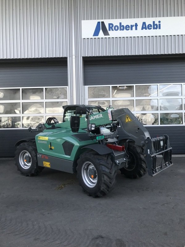 Teleskopstapler des Typs Kramer KT 276, Ausstellungsmaschine in Henau (Bild 1)