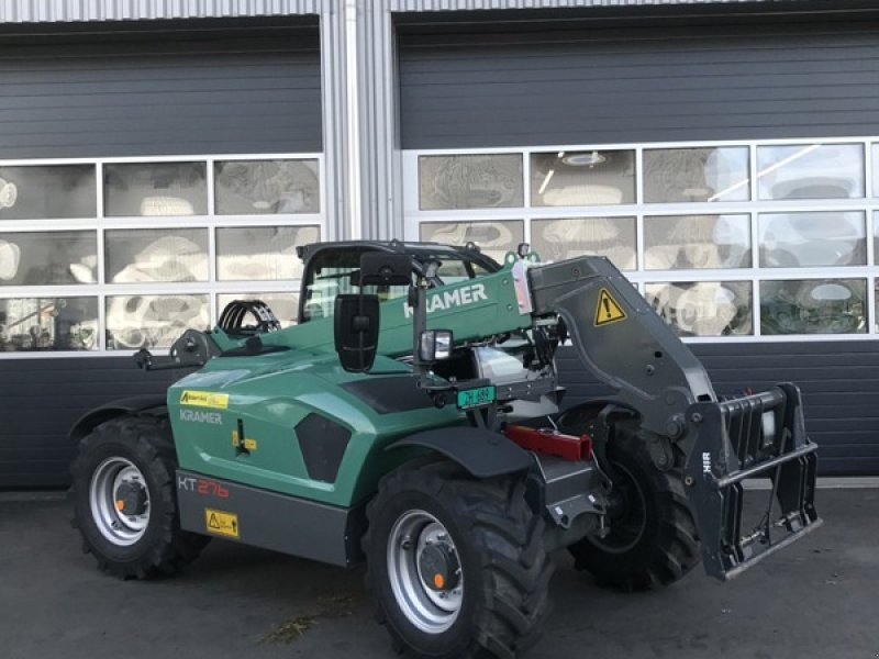 Teleskopstapler des Typs Kramer KT 276, Ausstellungsmaschine in Henau (Bild 1)