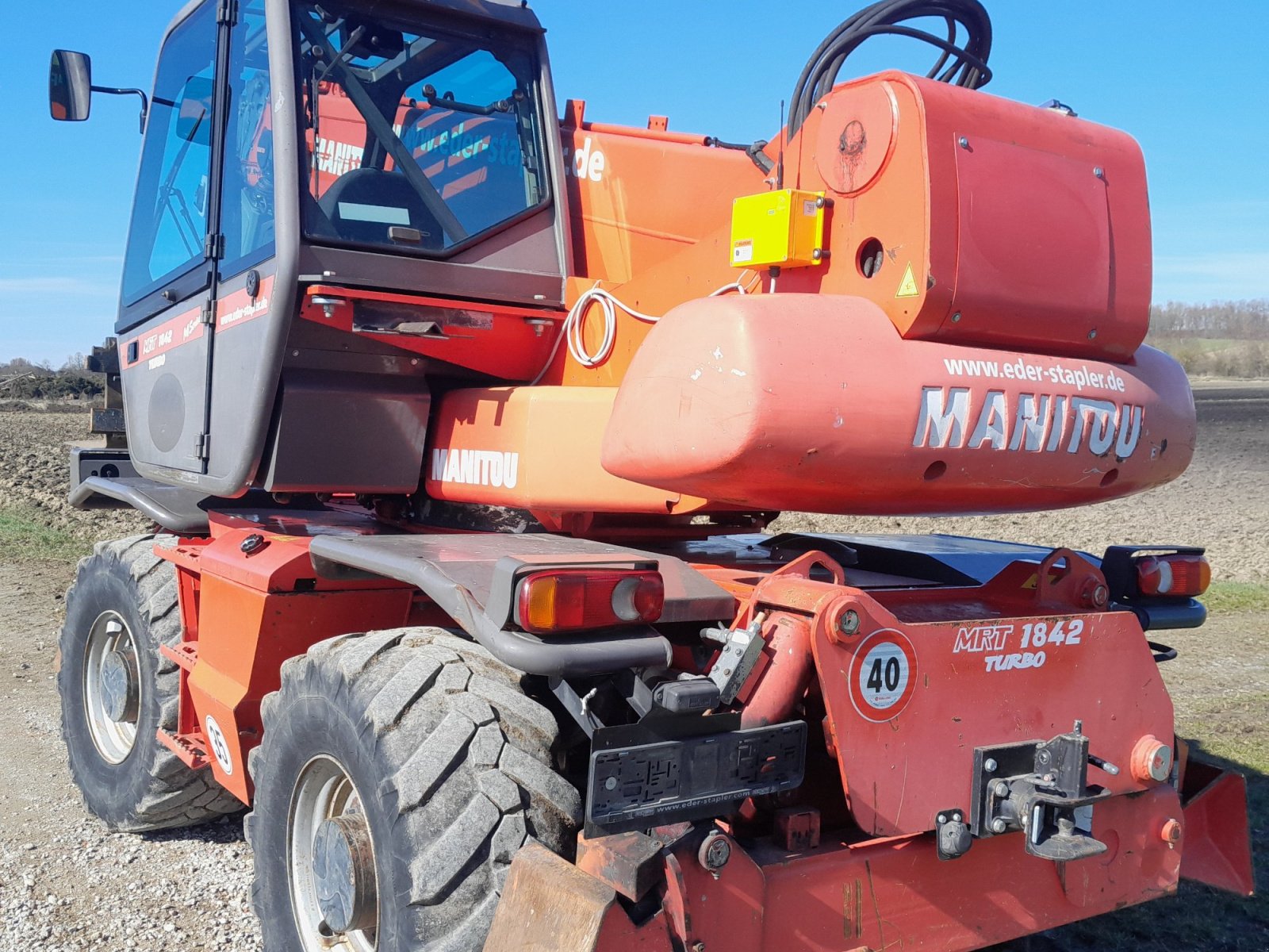 Teleskopstapler des Typs Manitou MRT 1842, Gebrauchtmaschine in Welshofen (Bild 3)