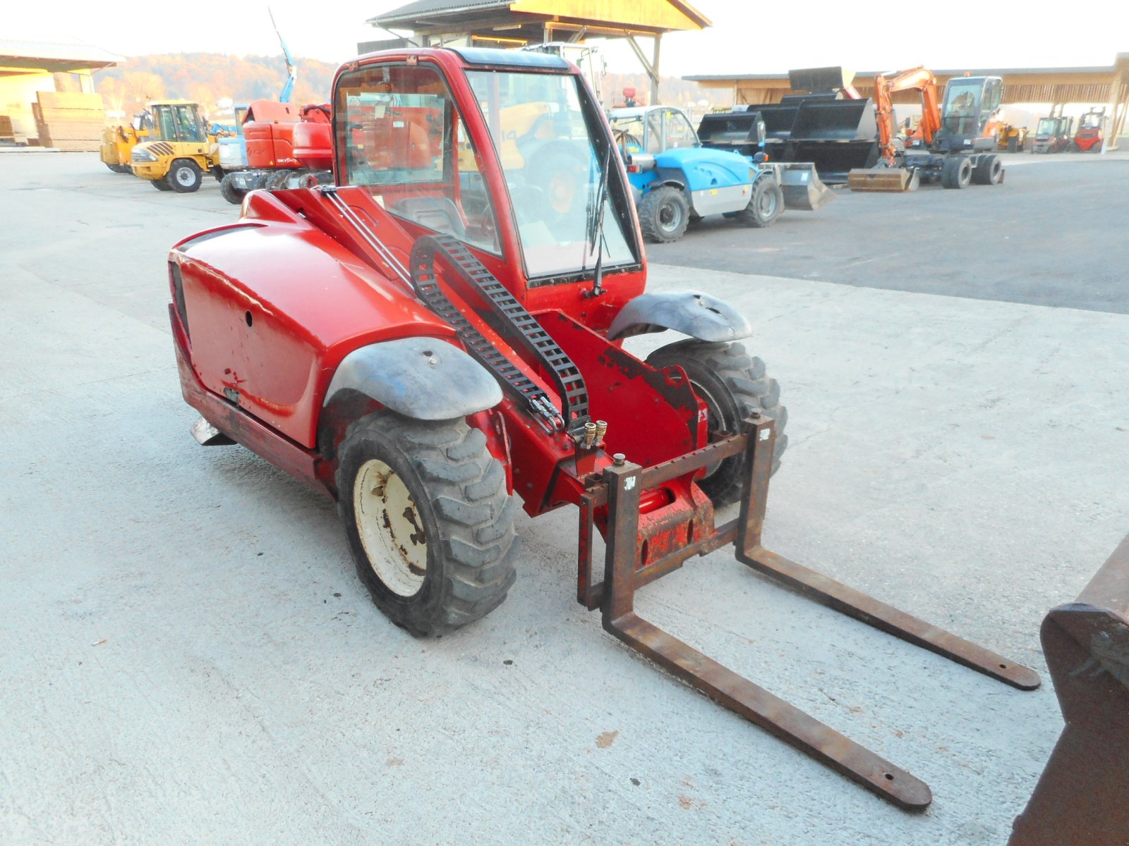 Teleskopstapler des Typs Manitou SLT415E, Gebrauchtmaschine in St. Nikolai ob Draßling (Bild 5)