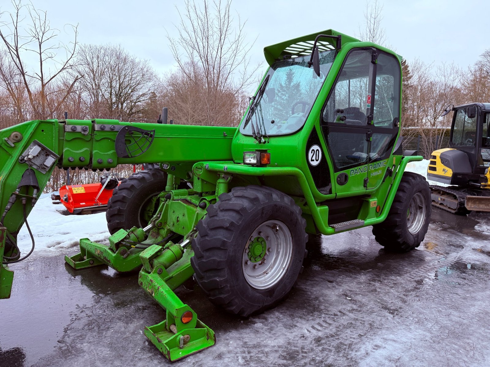 Teleskopstapler des Typs Merlo P38.13 - 1. HAND, Gebrauchtmaschine in Falkenstein (Bild 1)