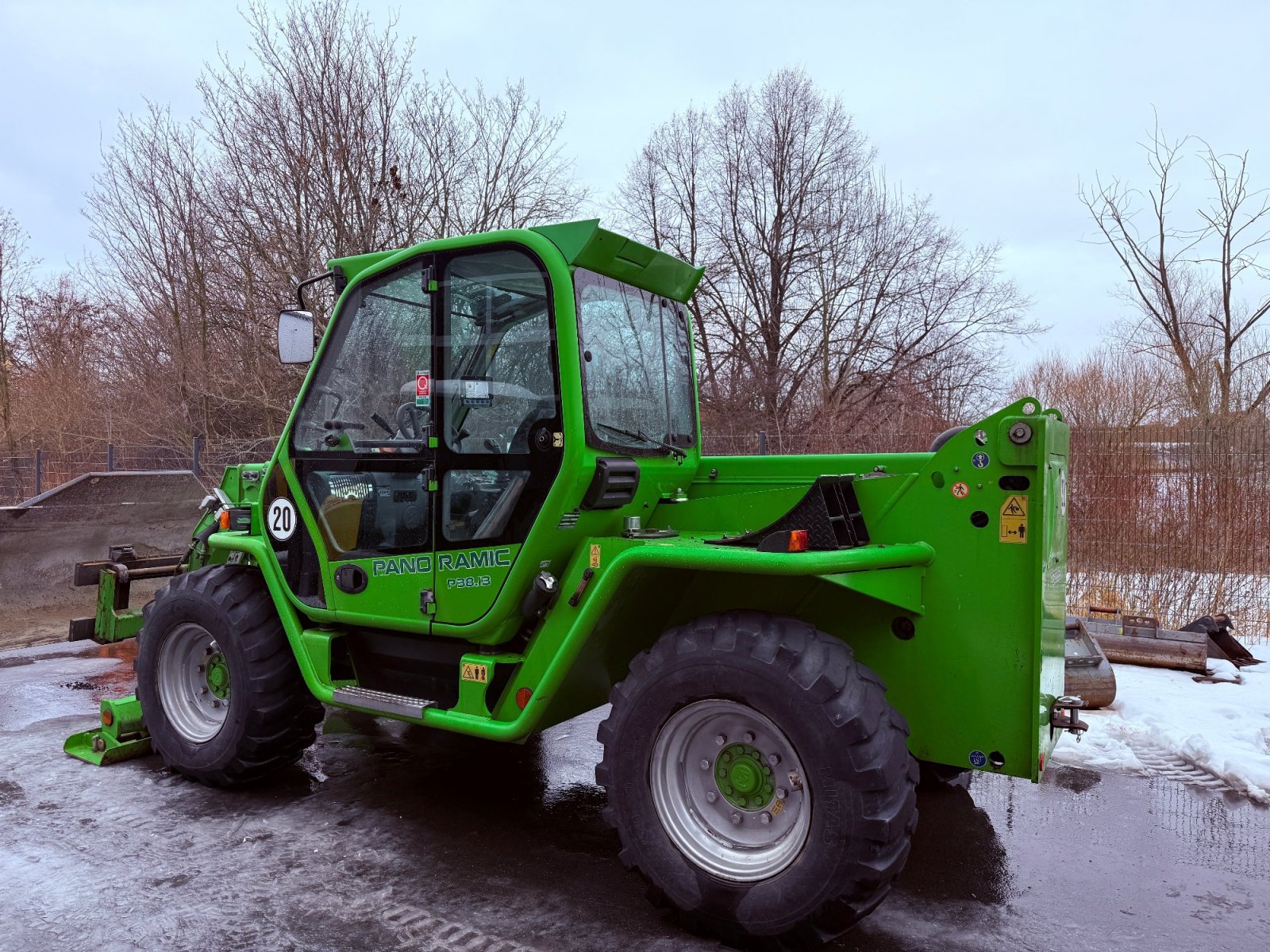 Teleskopstapler des Typs Merlo P38.13 - 1. HAND, Gebrauchtmaschine in Falkenstein (Bild 2)