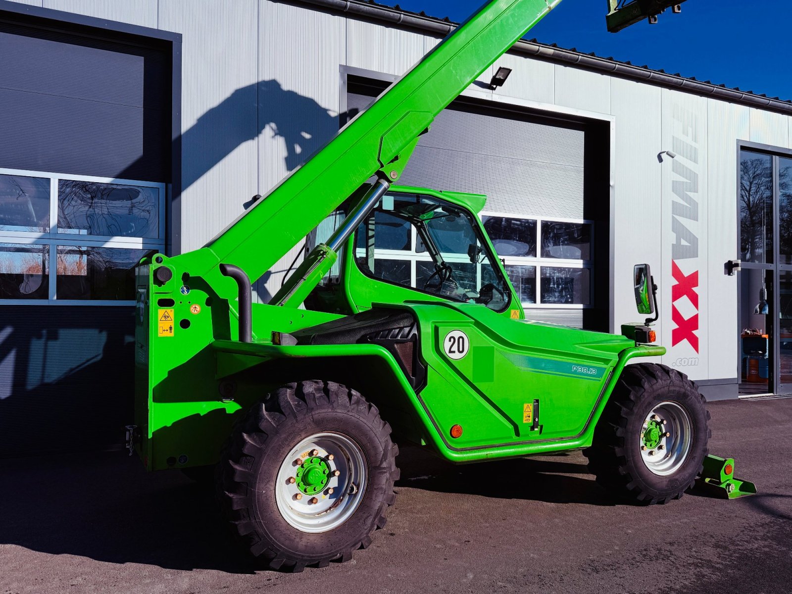 Teleskopstapler van het type Merlo P38.13 - 1. HAND, Gebrauchtmaschine in Falkenstein (Foto 6)