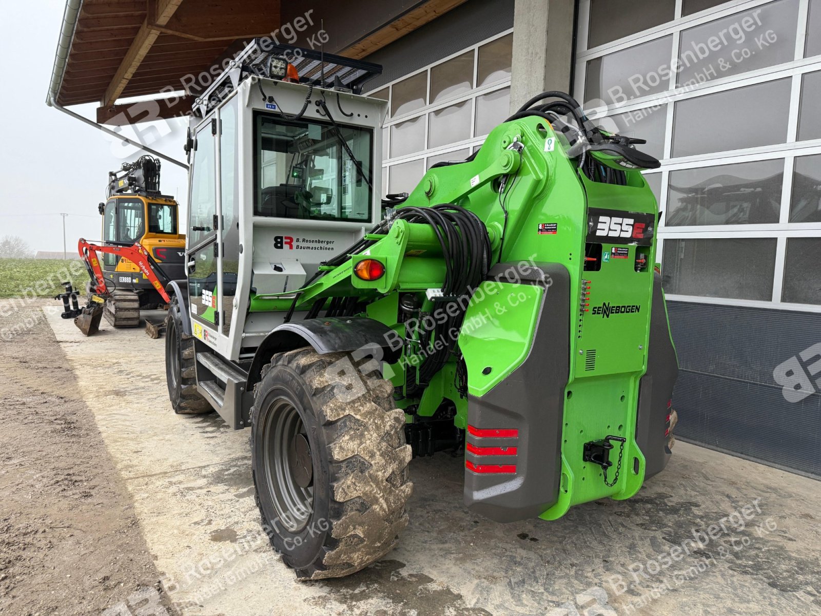 Teleskopstapler typu Sennebogen 355E / wie Fendt Cargo T955, Gebrauchtmaschine v Niederbergkirchen (Obrázek 3)
