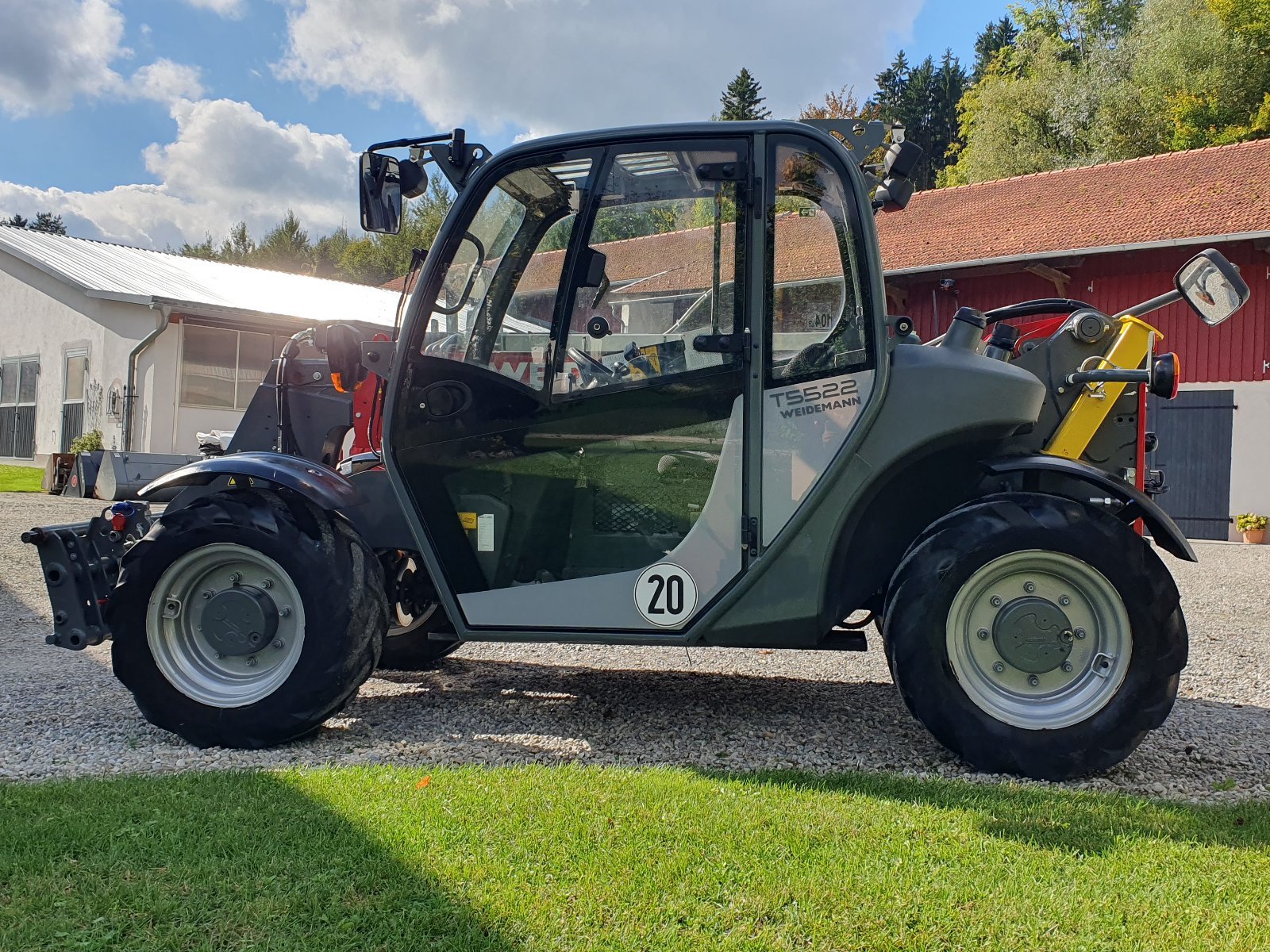 Teleskopstapler typu Weidemann  T 5522, Gebrauchtmaschine v Oberornau (Obrázek 4)