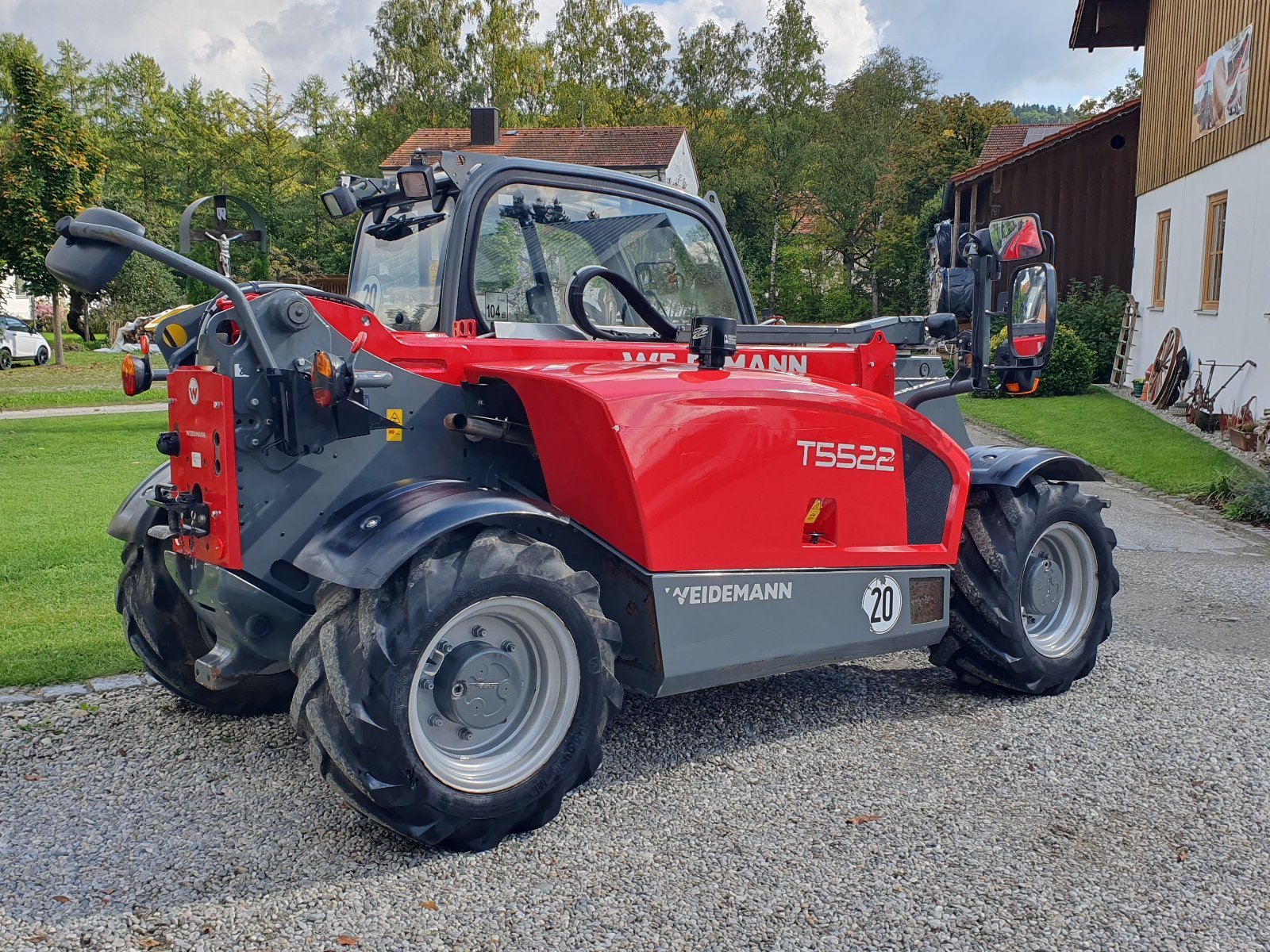 Teleskopstapler typu Weidemann  T 5522, Gebrauchtmaschine v Oberornau (Obrázek 9)