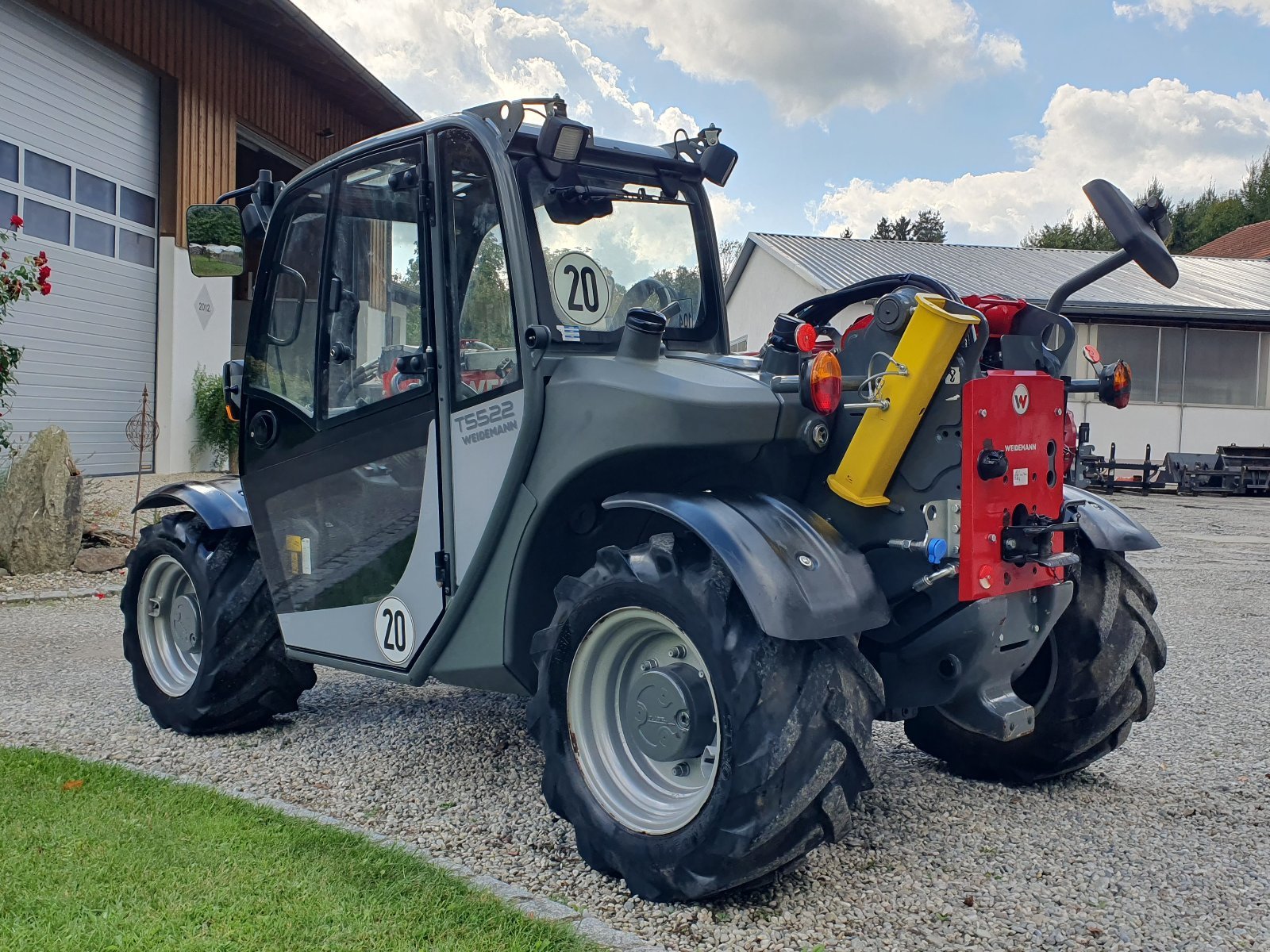 Teleskopstapler typu Weidemann  T 5522, Gebrauchtmaschine v Oberornau (Obrázek 10)