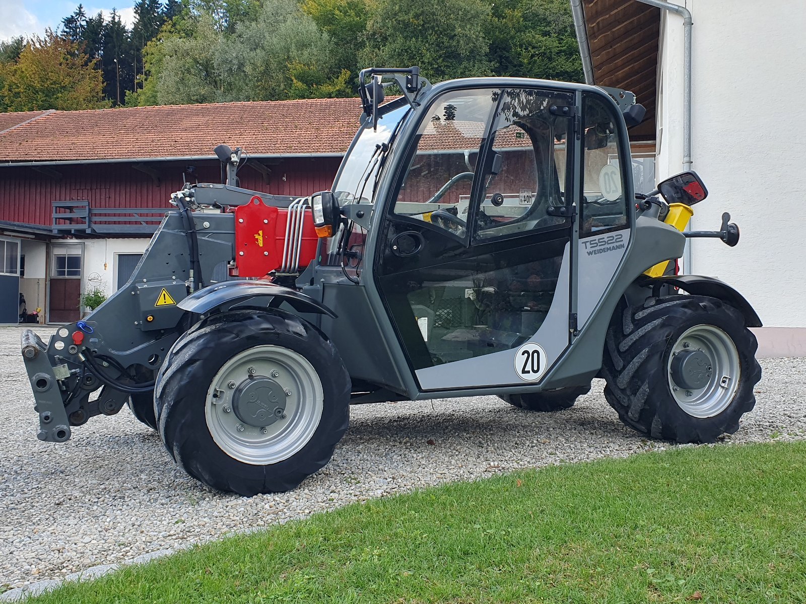 Teleskopstapler typu Weidemann  T 5522, Gebrauchtmaschine v Oberornau (Obrázek 11)