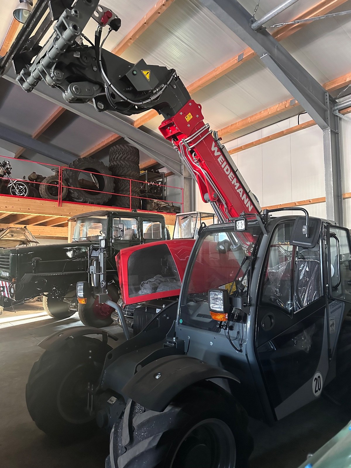 Teleskopstapler typu Weidemann  T 5522, Neumaschine v Mühldorf (Obrázek 1)