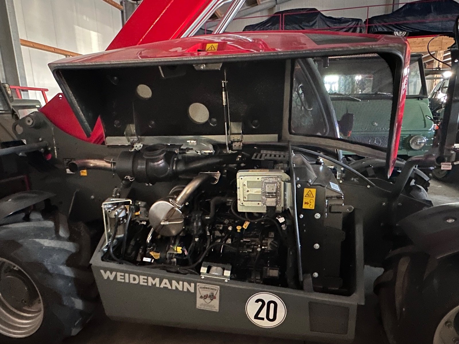 Teleskopstapler typu Weidemann  T 5522, Neumaschine v Mühldorf (Obrázek 2)