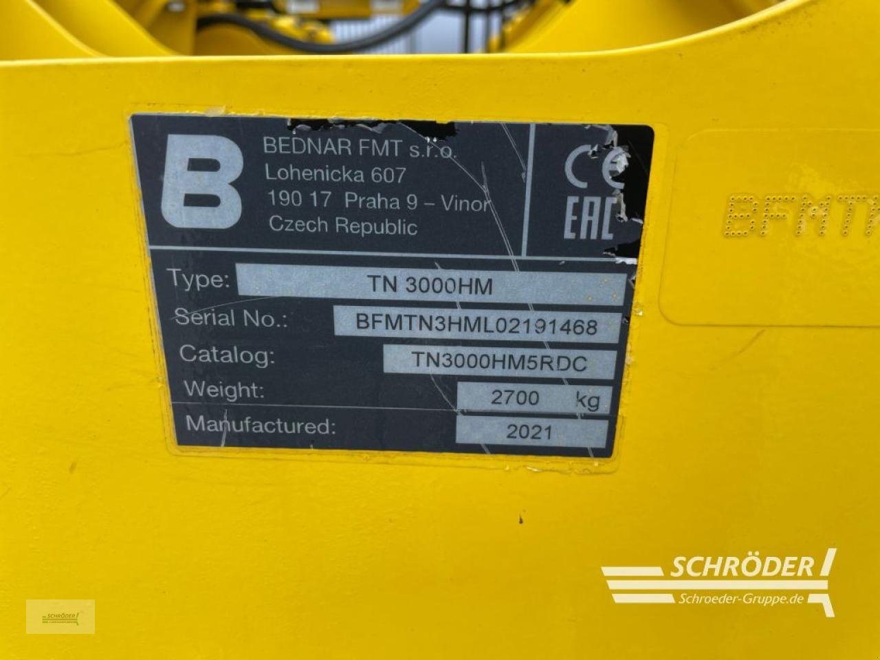 Tiefenlockerer del tipo Bednar TERRALAND TN3000HM, Gebrauchtmaschine In Wildeshausen (Immagine 14)