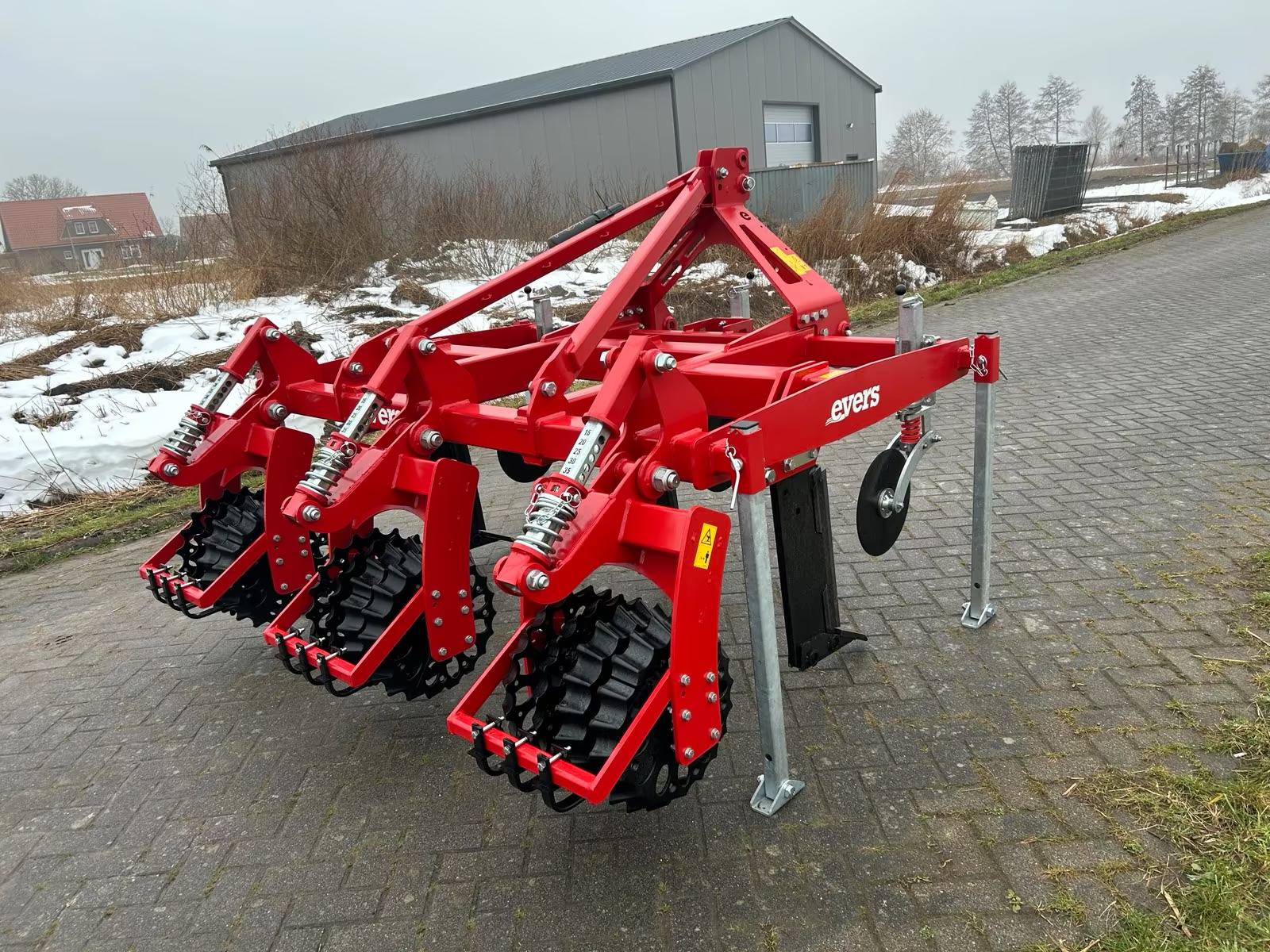 Tiefenlockerer a típus Evers Grasnarbenlockerer WBG 3-270, Neumaschine ekkor: Dornum - Nesse (Kép 5)