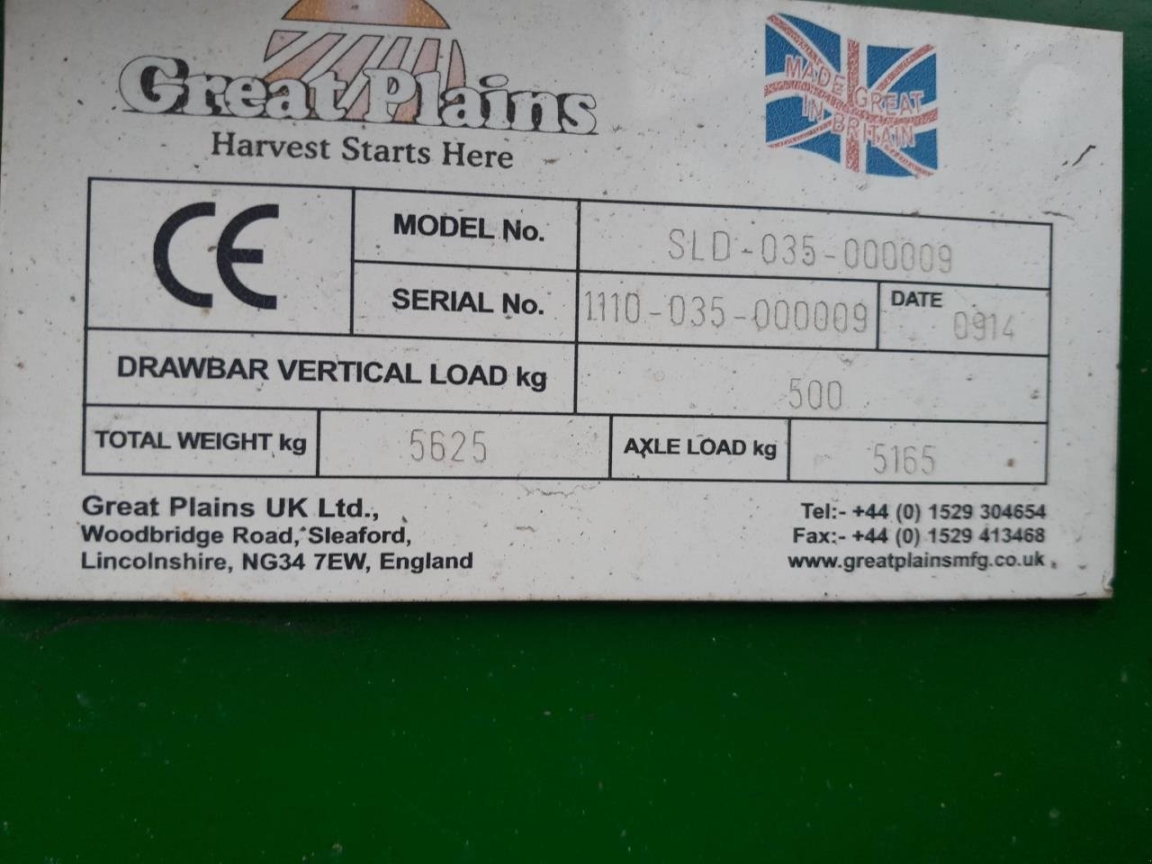 Tiefenlockerer от тип Great Plains SLD 350, Gebrauchtmaschine в Give (Снимка 6)